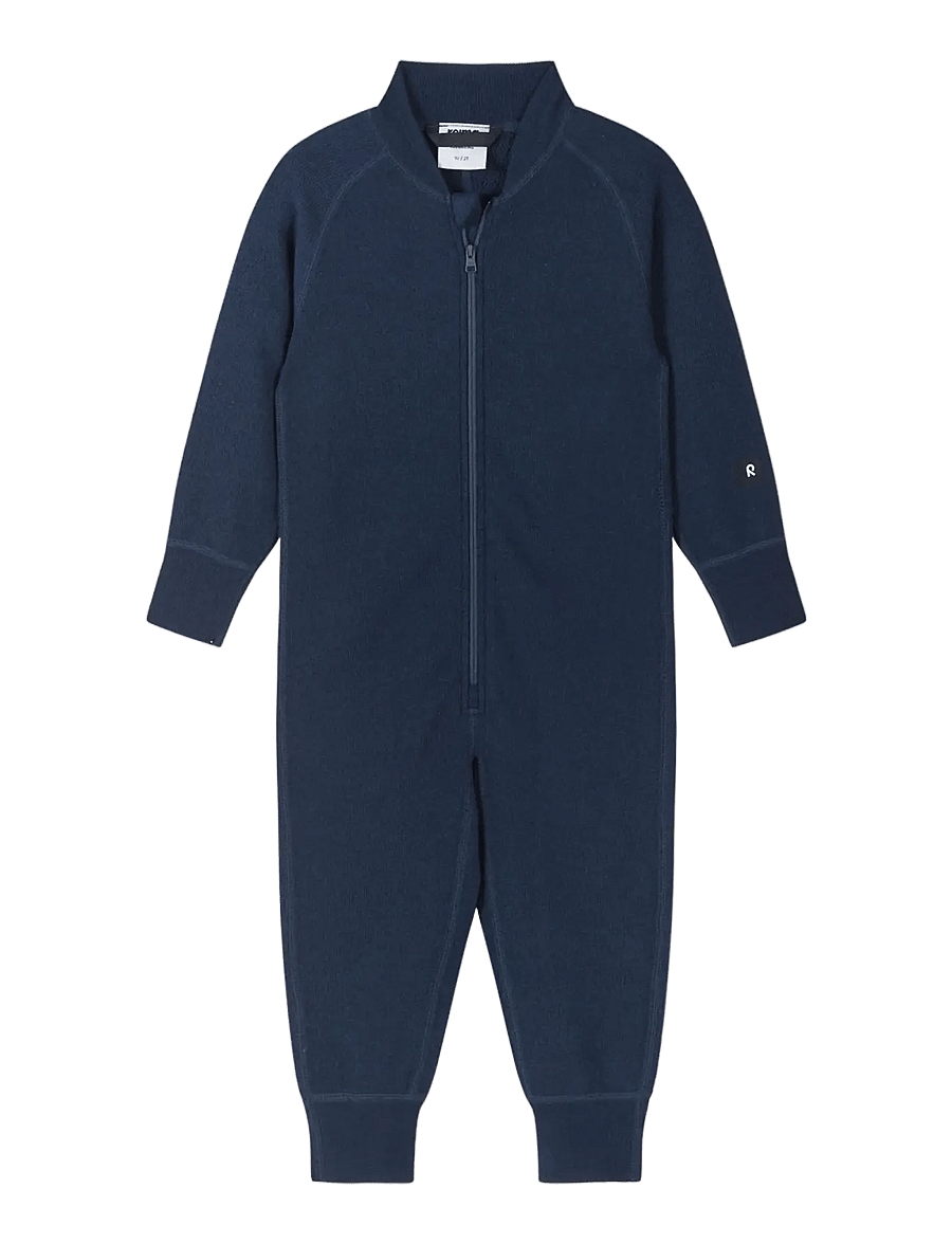Reima - Wool overall, Pirpana - overalls - navy - 0