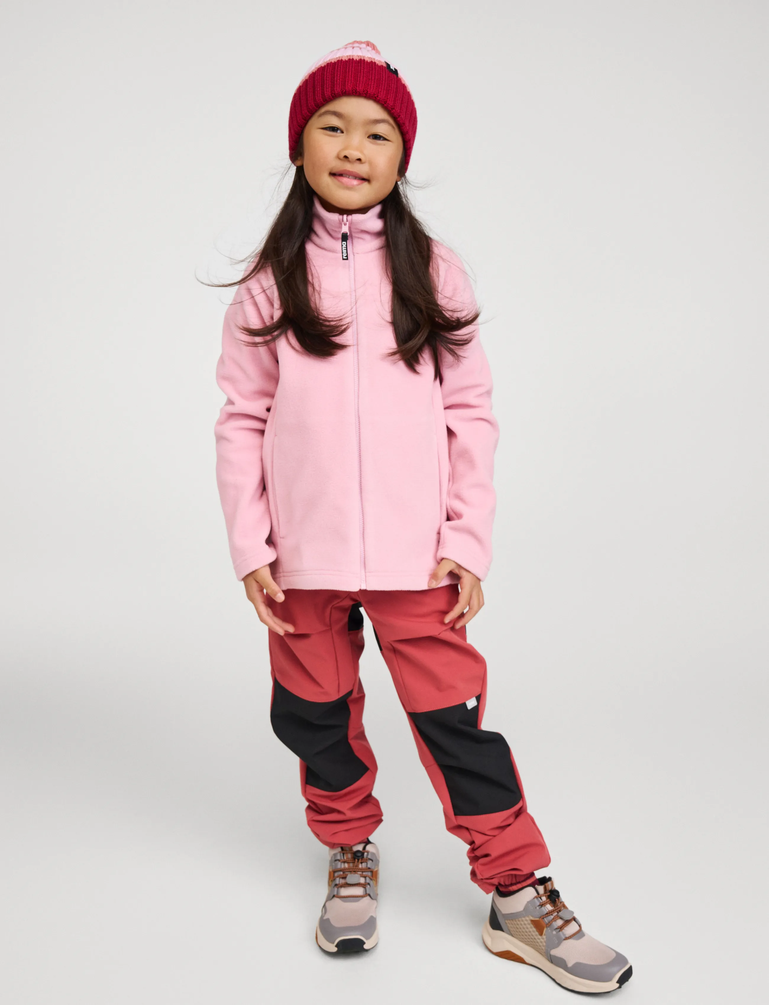 Reima - Fleece sweater, Kerros - isolerade jackor - grey pink - 3