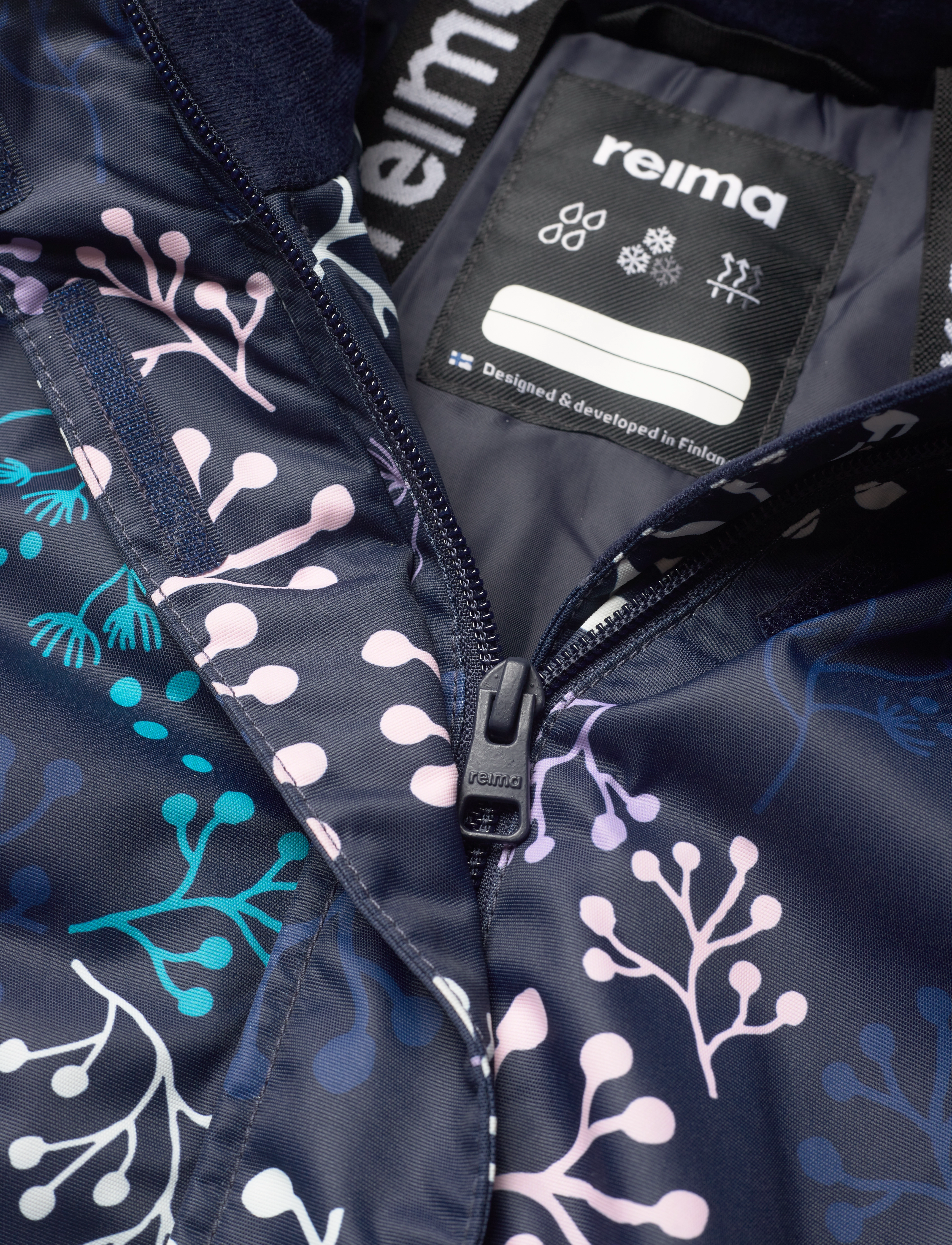 Reima - Kids' winter jacket Toki - navy - 3