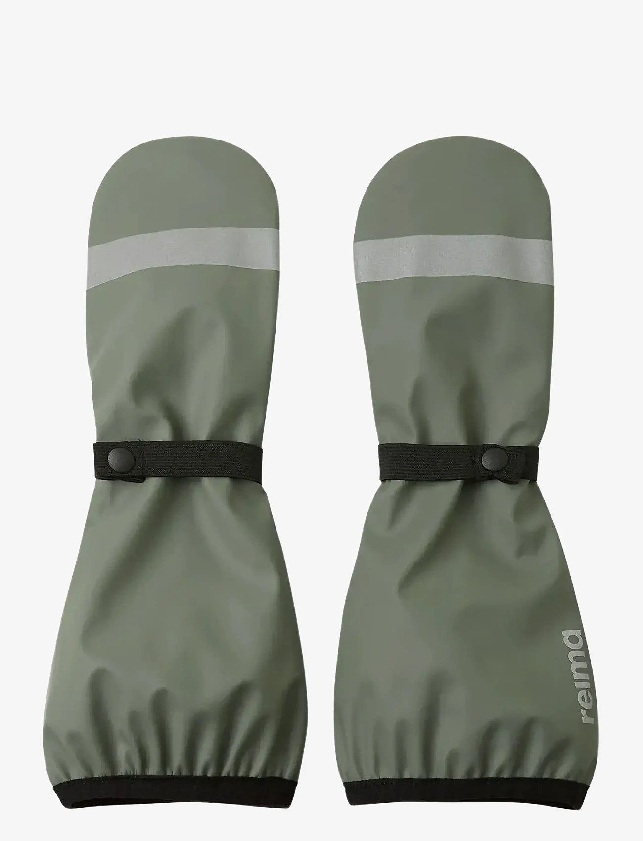 Reima - Rain mittens, Puro - regnhandsker - greyish green - 0