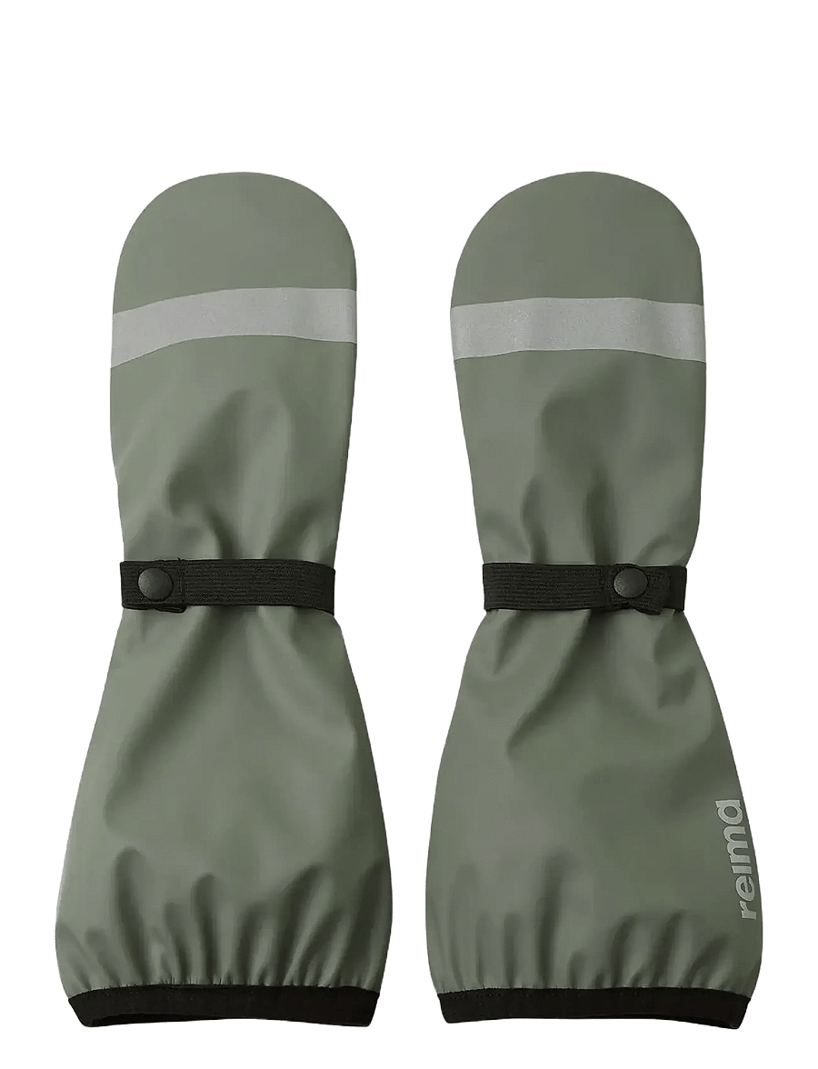 Reima - Rain mittens, Puro - regen-handschuhe - greyish green - 0