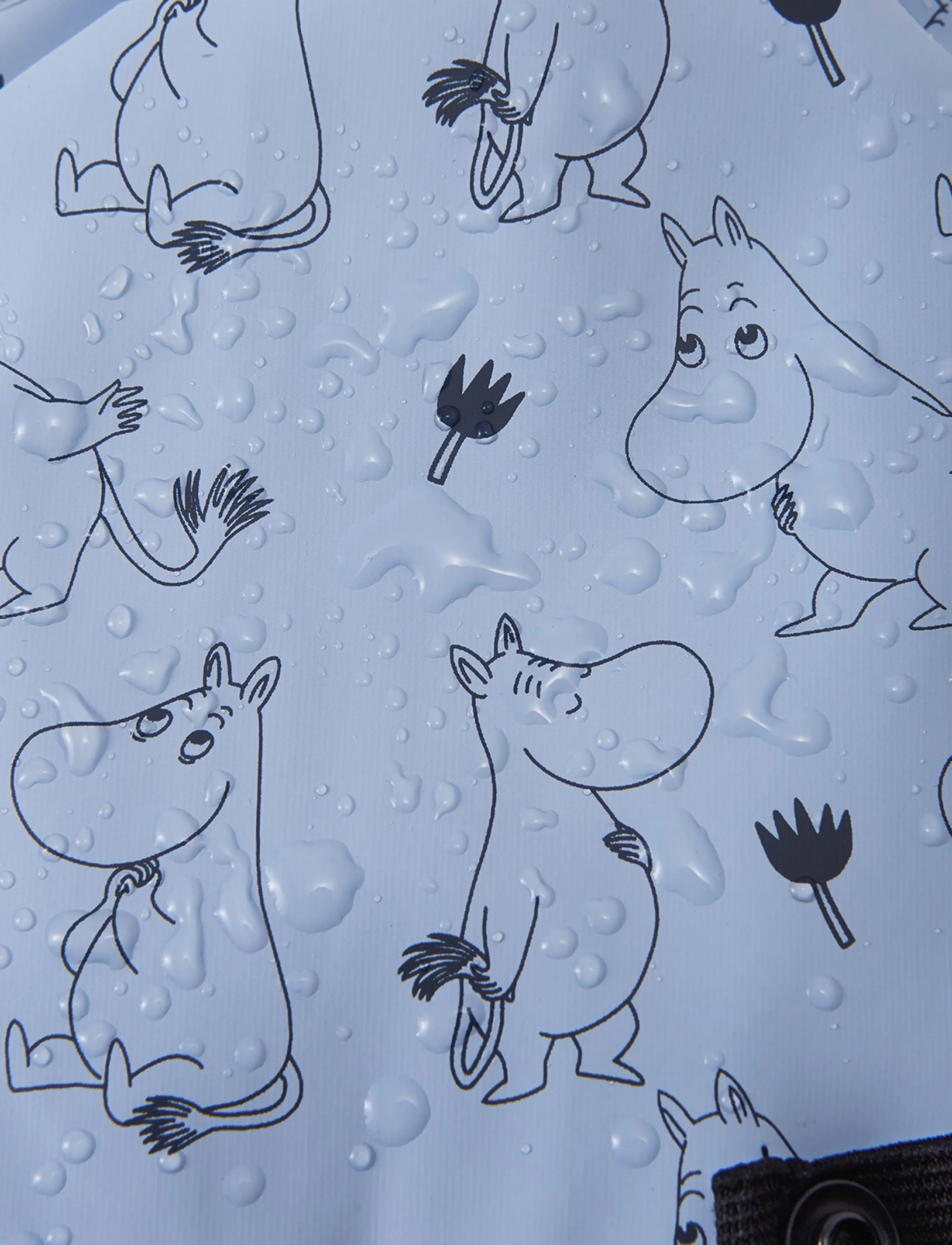 Reima - Rain mittens, Moomin Puro - airy blue - 2