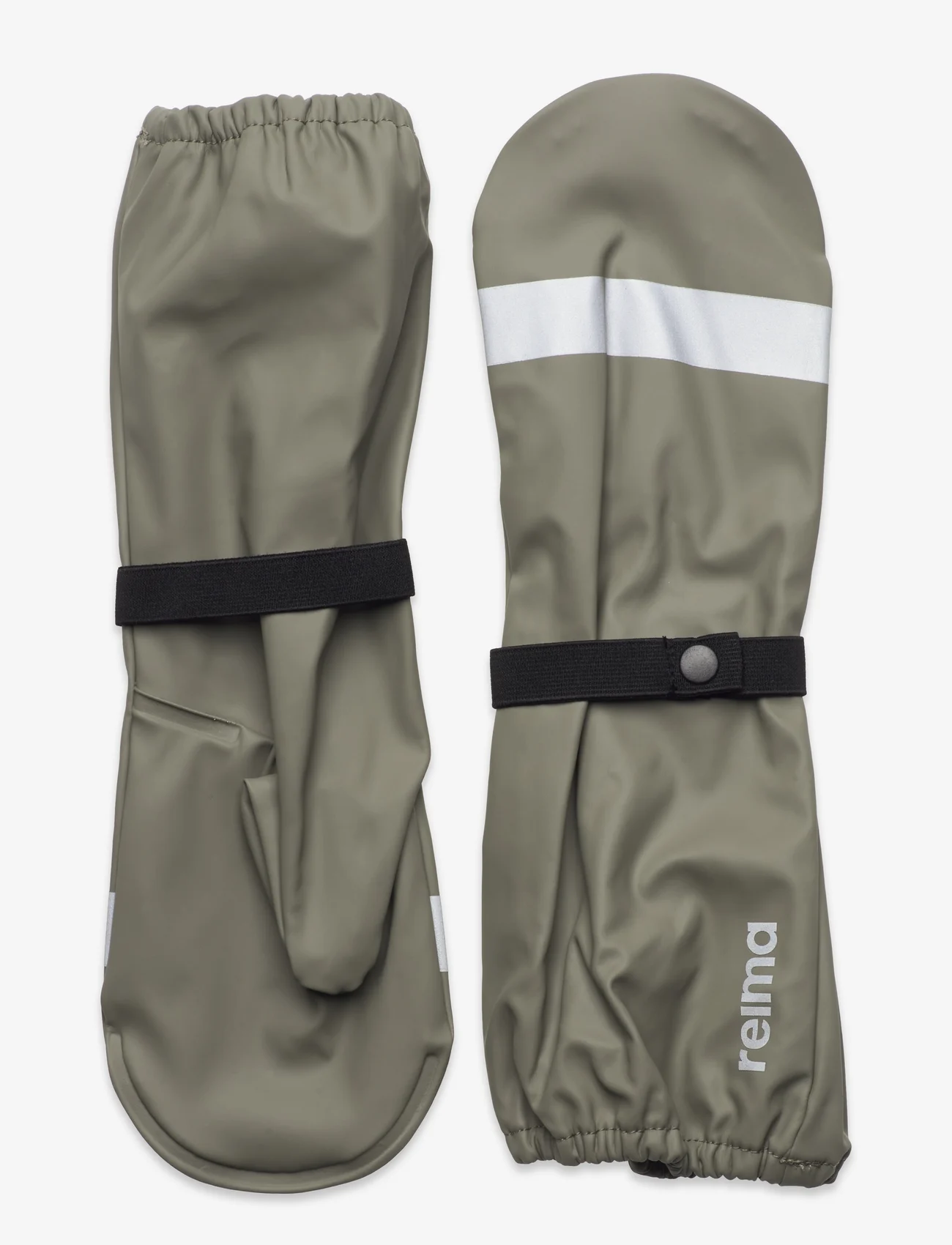 Reima - Rain mittens, Kura - lowest prices - greyish green - 0