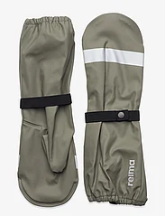 Reima - Rain mittens, Kura - lowest prices - greyish green - 0