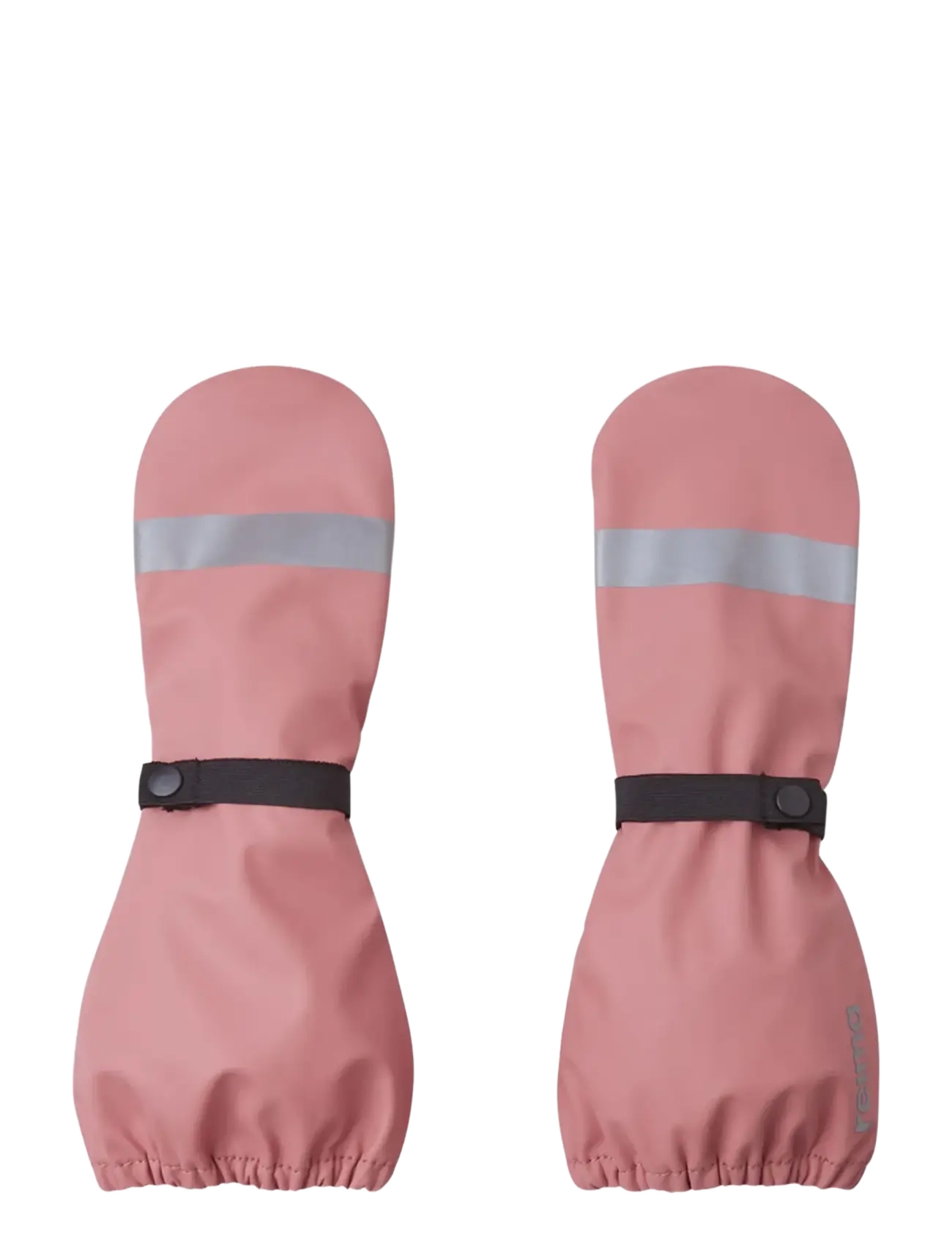 Reima Rain Mittens, Kura, Børn, Refleks Regnvante, Pink, Str: 5