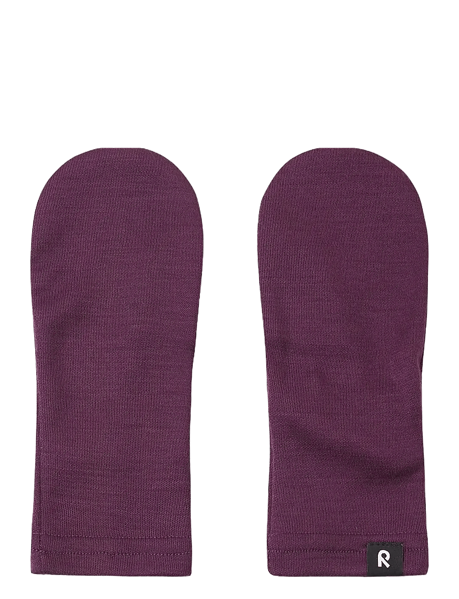 Reima - Mittens (knitted), Eino - kindad - deep purple - 0