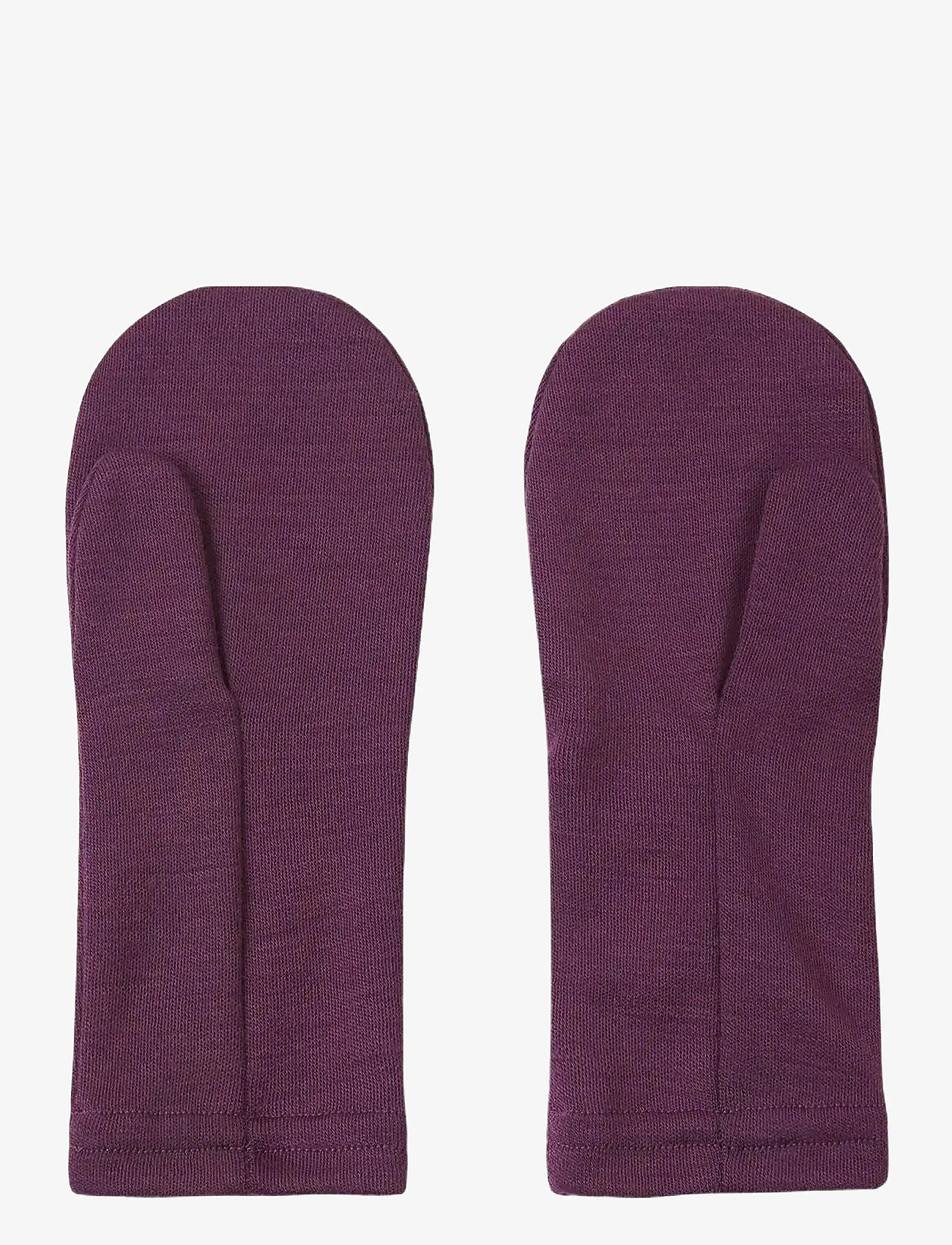 Reima - Mittens (knitted), Eino - deep purple - 1