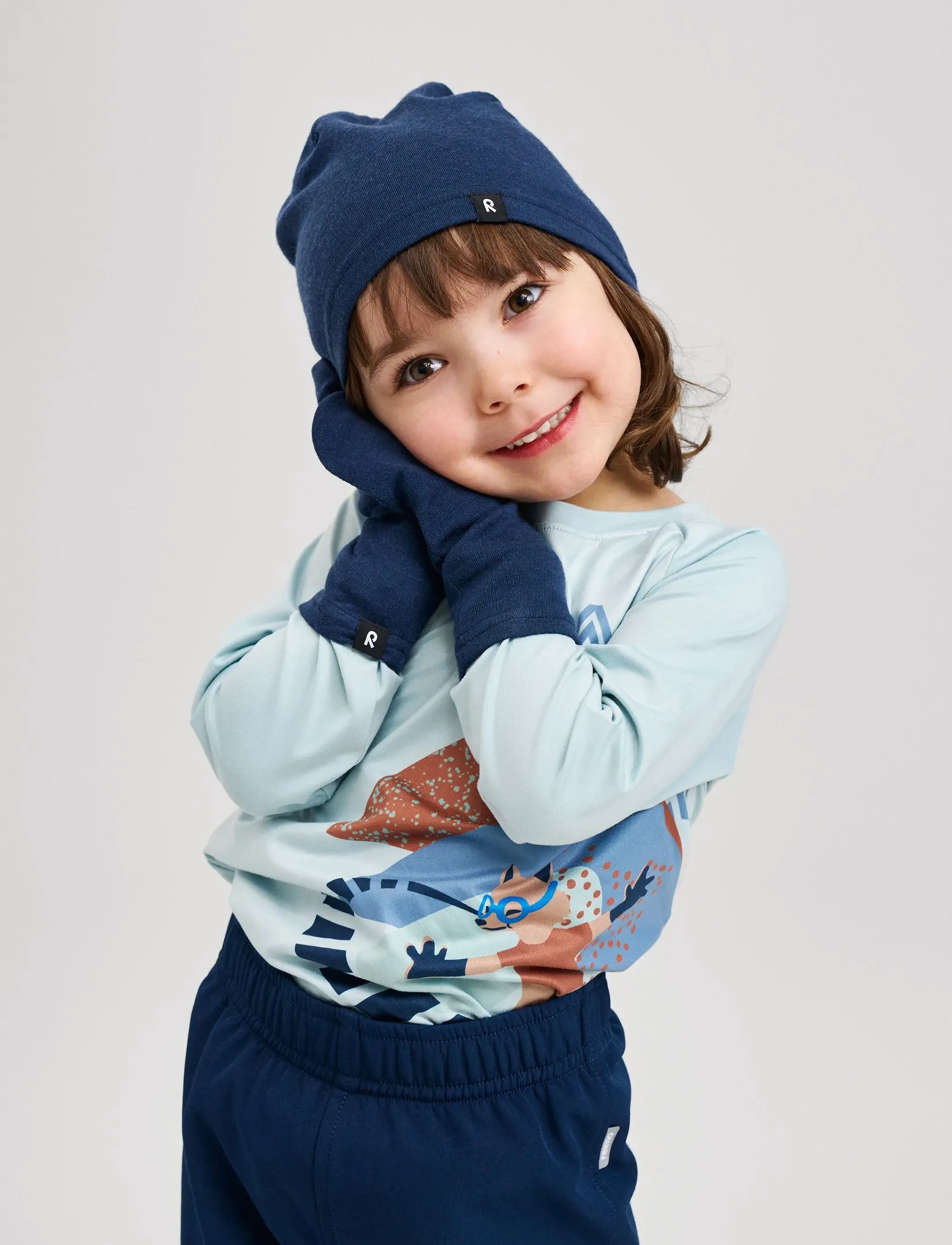 Reima Mittens (Knitted), Eino, 5, Navy, Handsker Og Vanter > Vanter, Børn