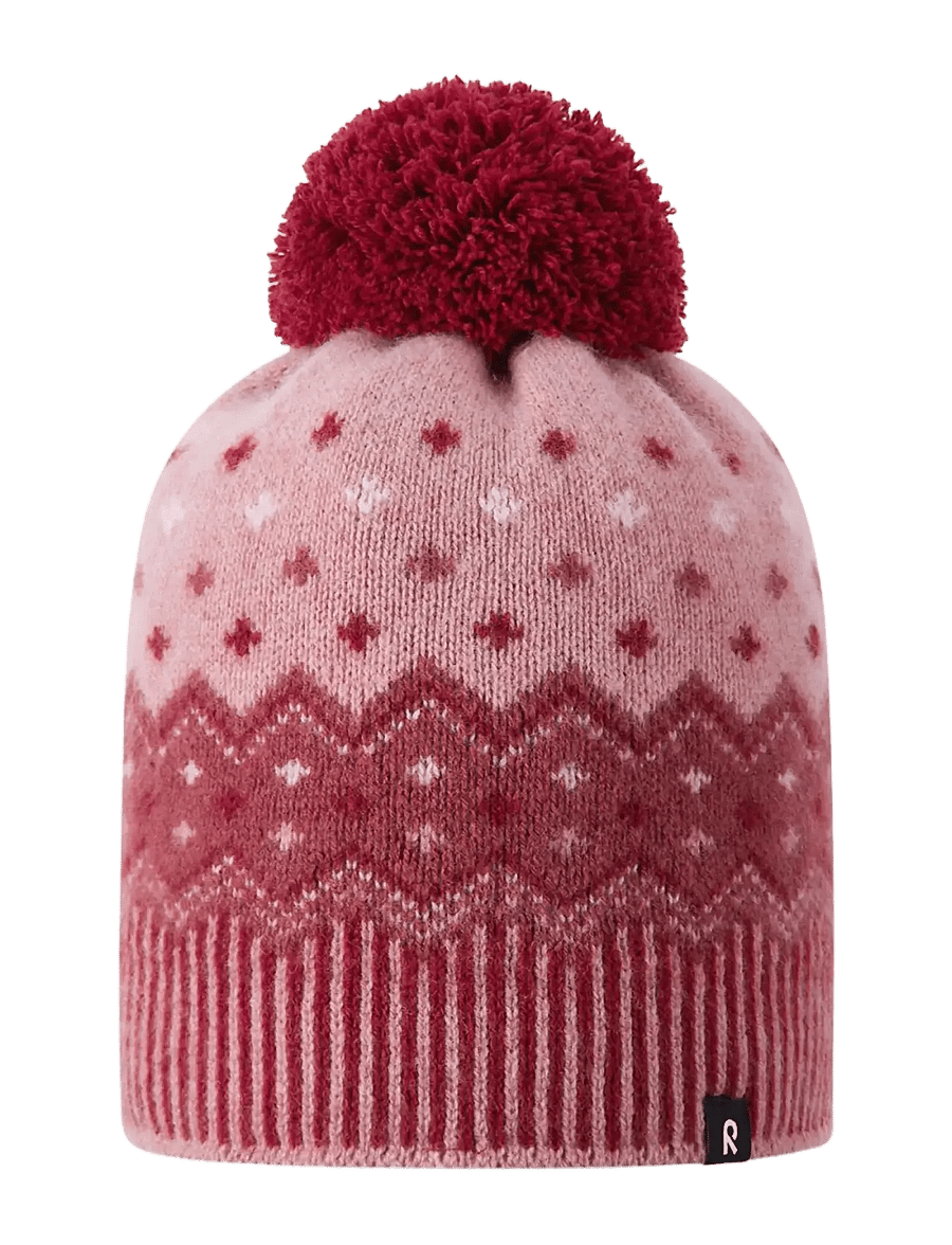 Reima - Beanie, Pohjoinen - beanie mütsid - cranberry - 0