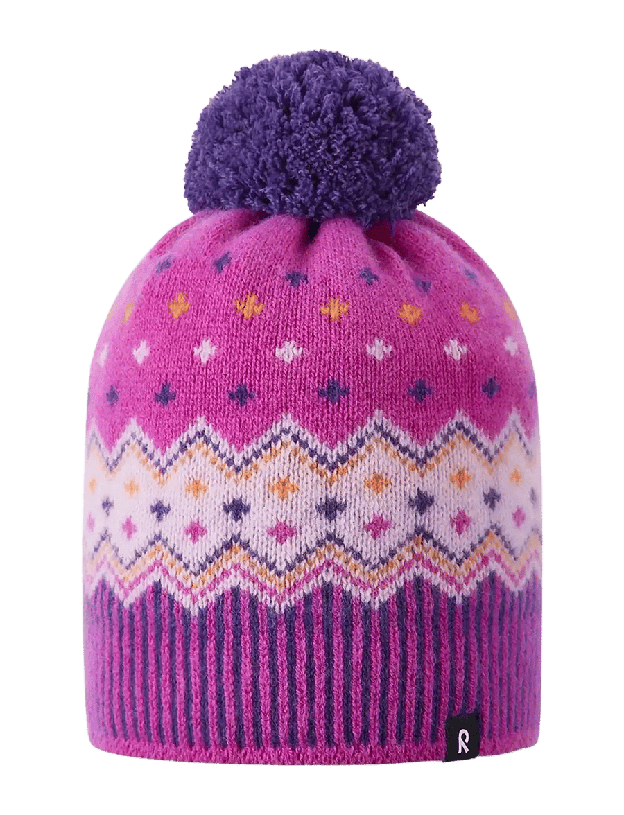 Reima - Beanie, Pohjoinen - beanie mütsid - plum purple - 1