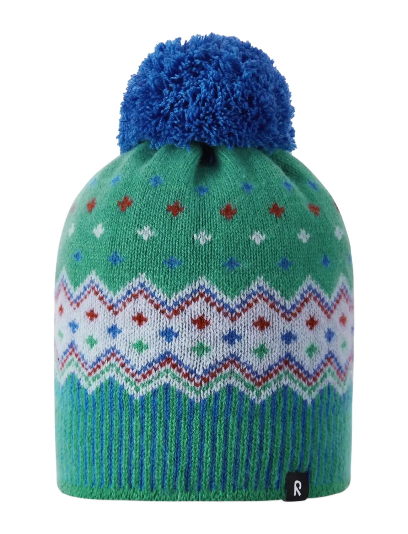 Reima Beanie, Pohjoinen - Accessories - SPARKLY BLUE / green