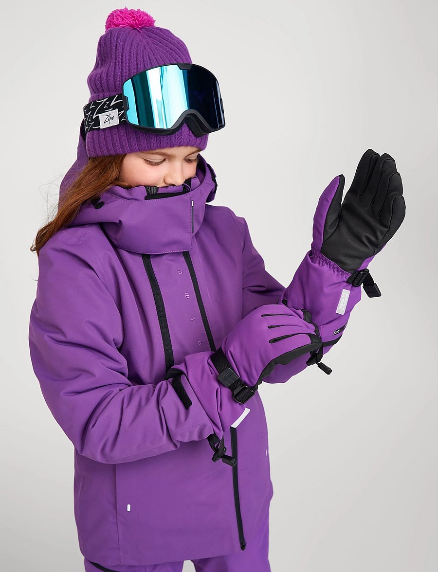 Reima - ReimaTec gloves, Skimba - gloves - plum purple - 0