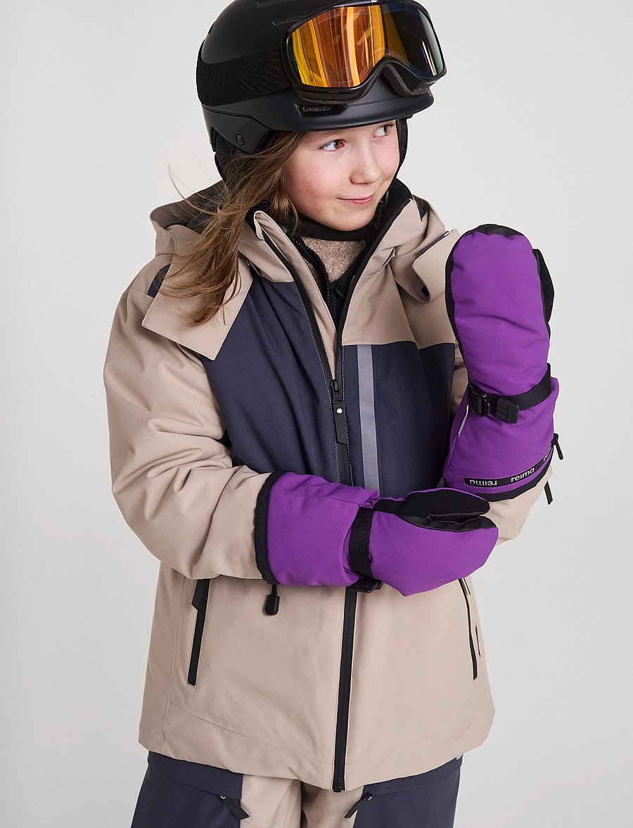 Reima - ReimaTec mittens, Snoukka - gloves - plum purple - 0