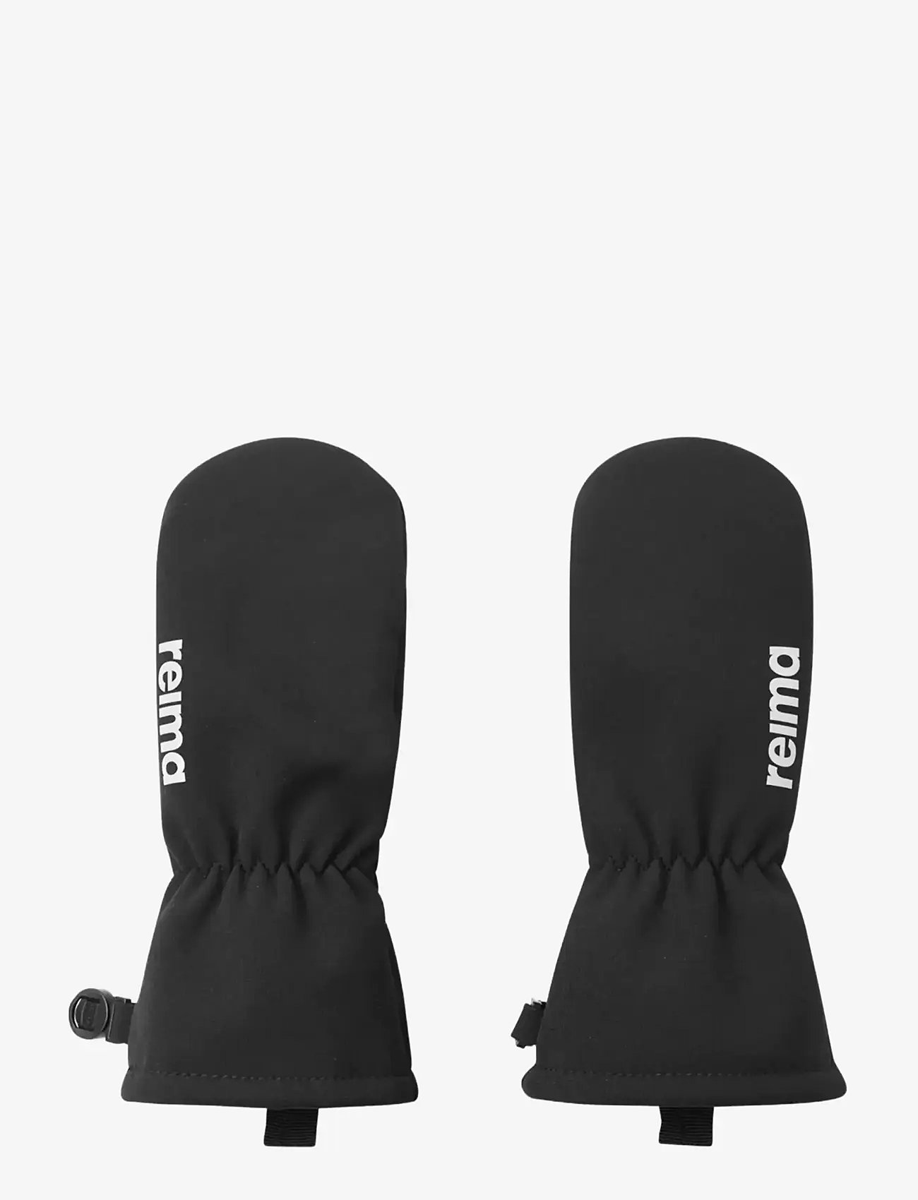 Reima - Softshell mittens, Osaten - handsker - black - 0