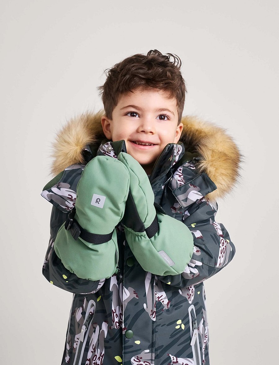 Reima - ReimaTec mittens, Ote - handsker - green clay - 0