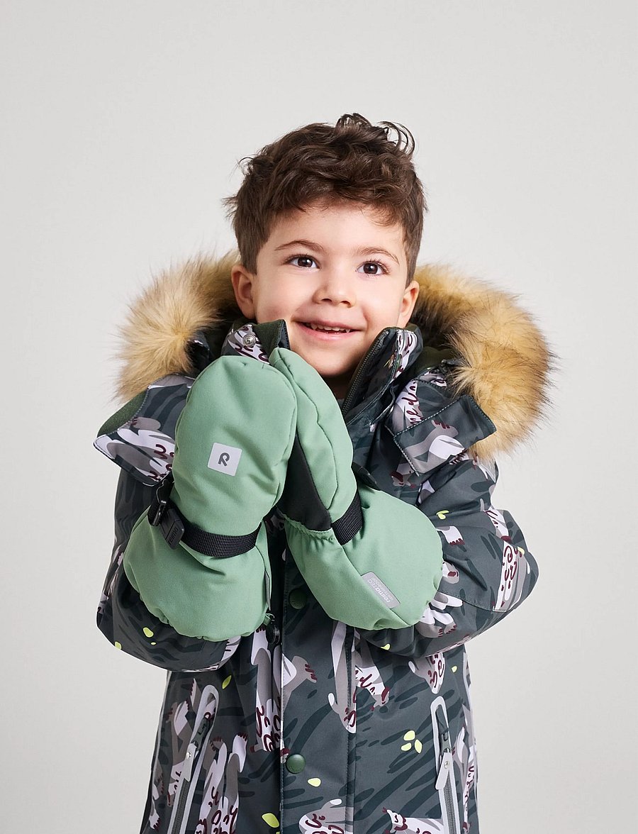Reima - ReimaTec mittens, Ote - handsker - green clay - 3