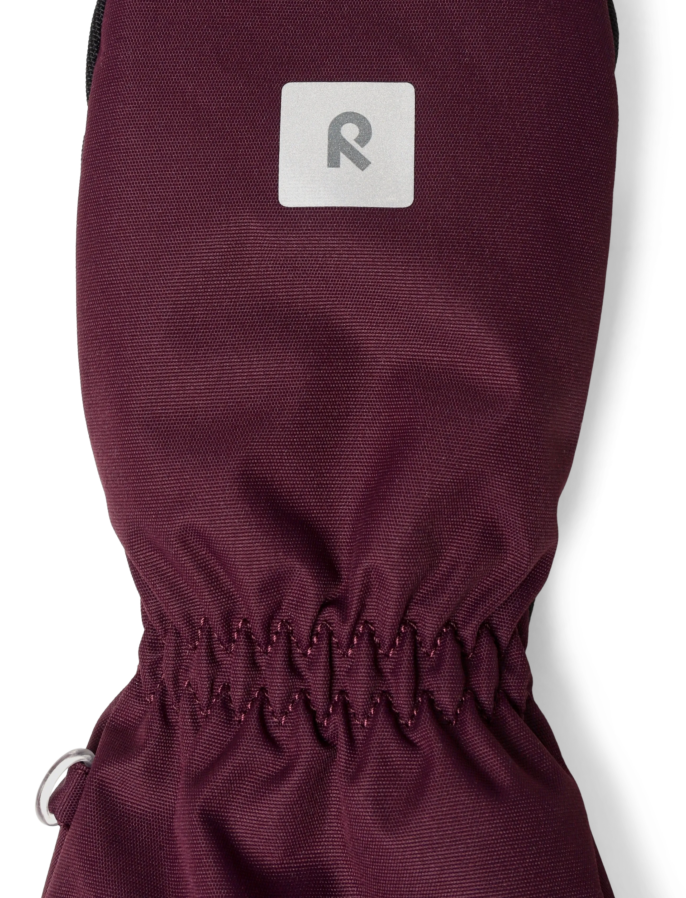 Reima - Mittens (woven), Nouto - lowest prices - deep purple - 2