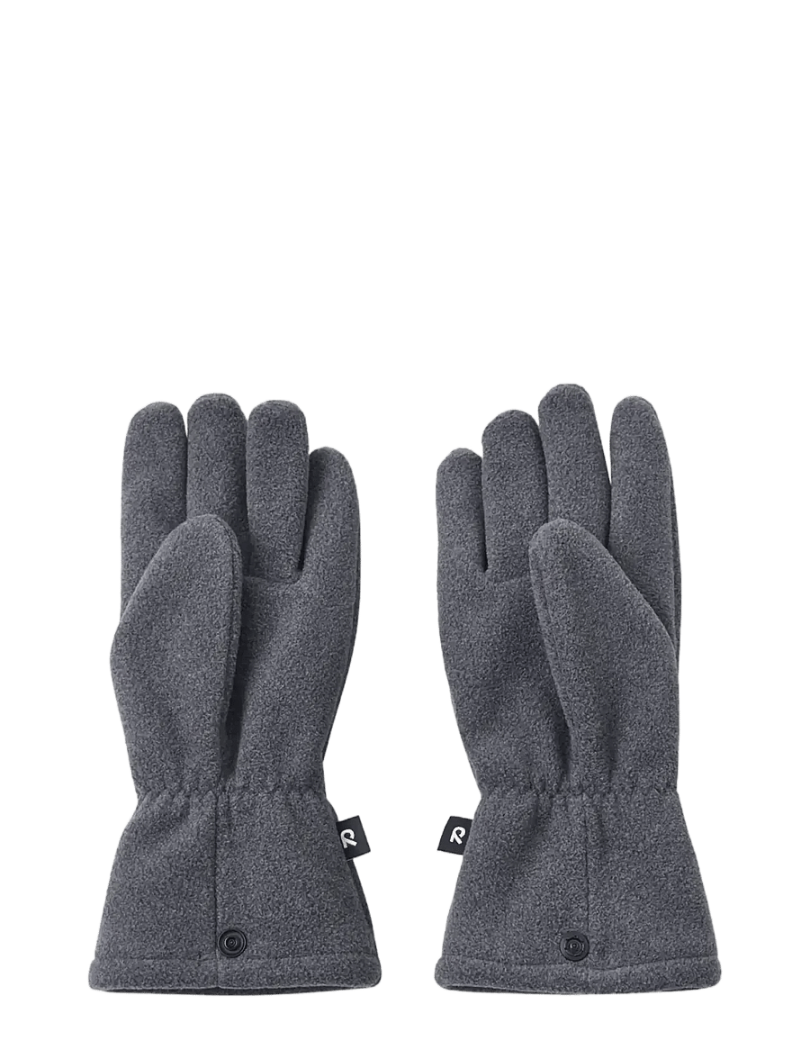 Reima - Fleece gloves, Varmin - handskar - black melange - 0