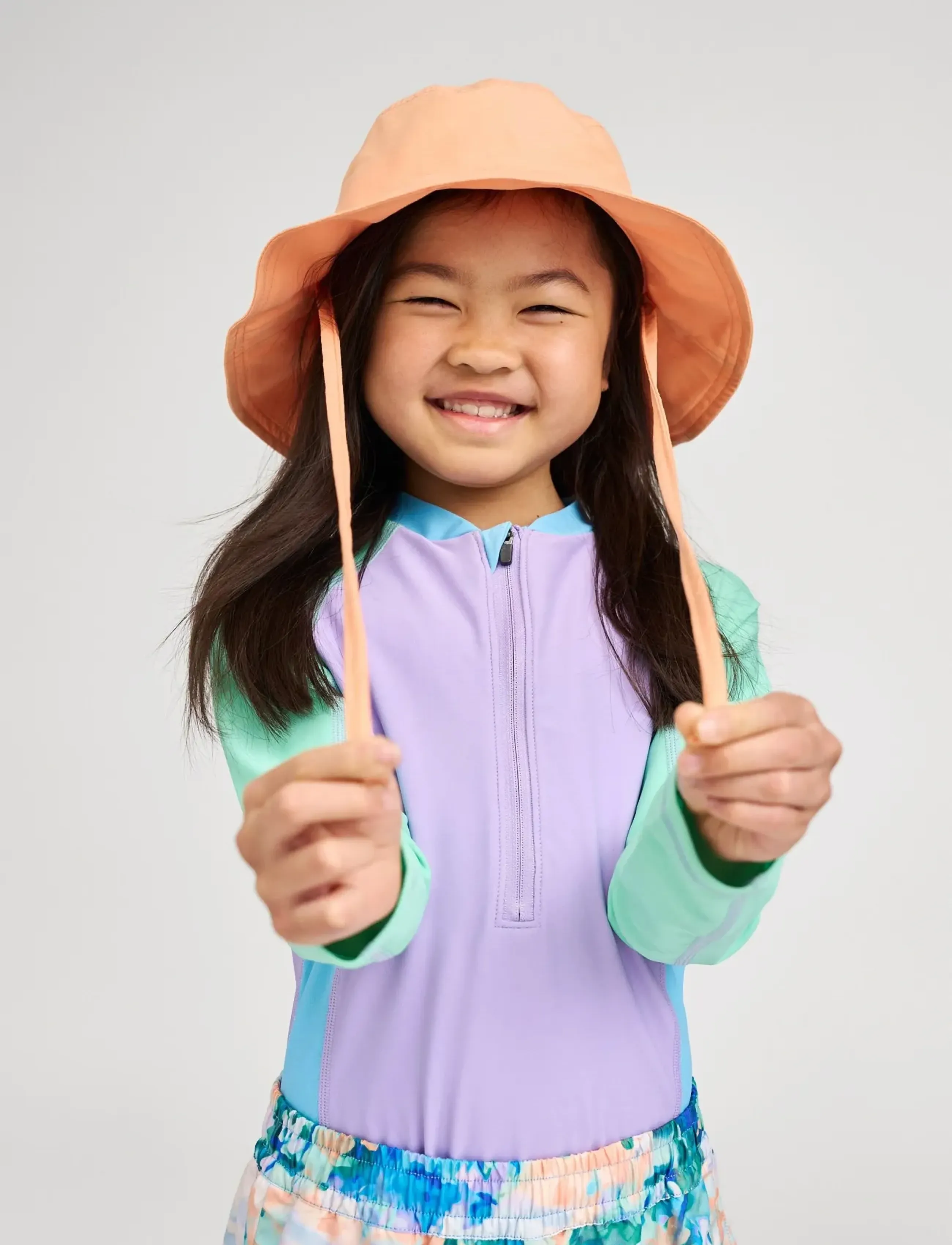 Reima Sunproof Hat, Rantsu, 50, Accessories, Orange - Sun Hats, Kinder