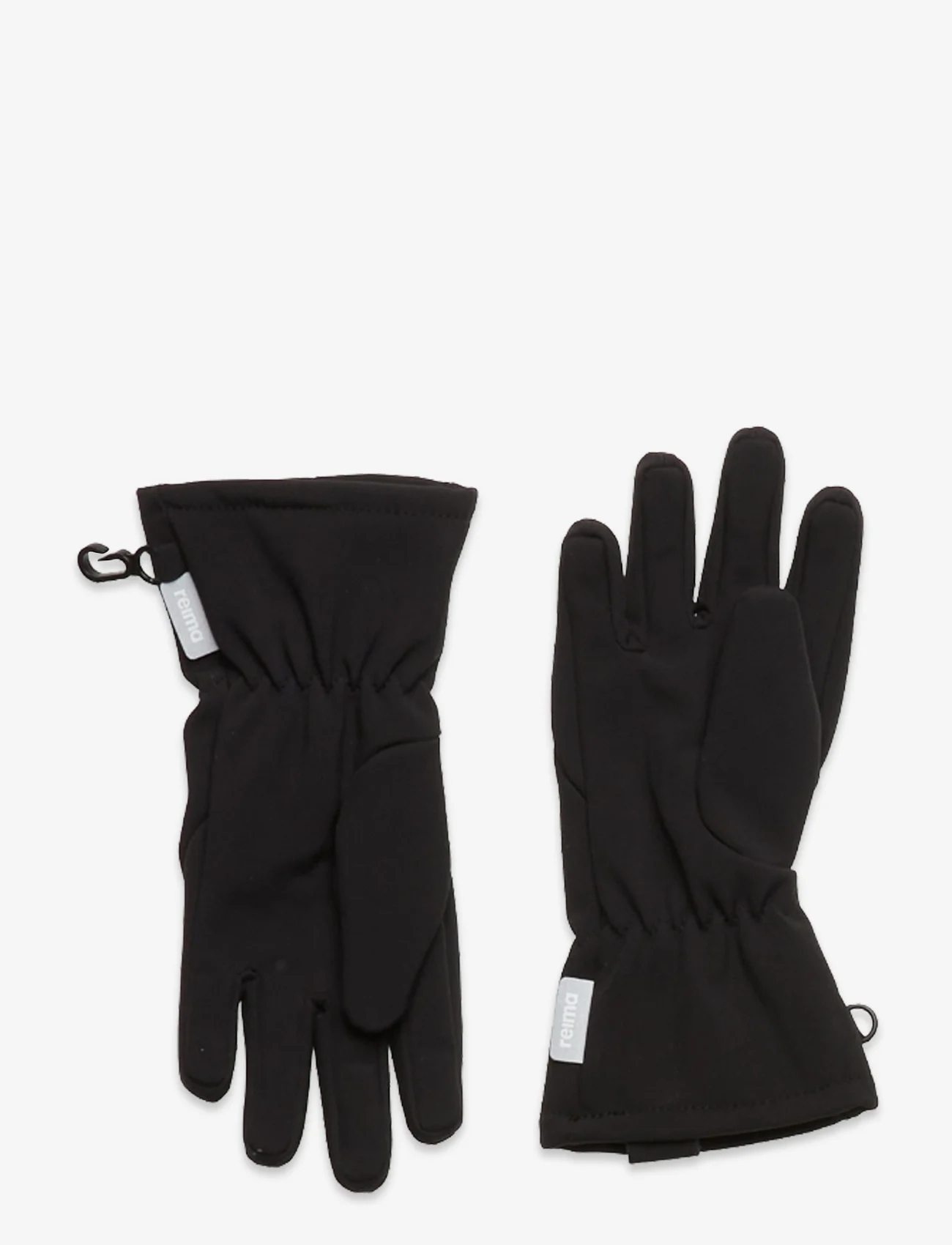 Reima - Softshell gloves, Savory - najniższe ceny - black - 0