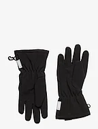 Softshell gloves, Savory - BLACK