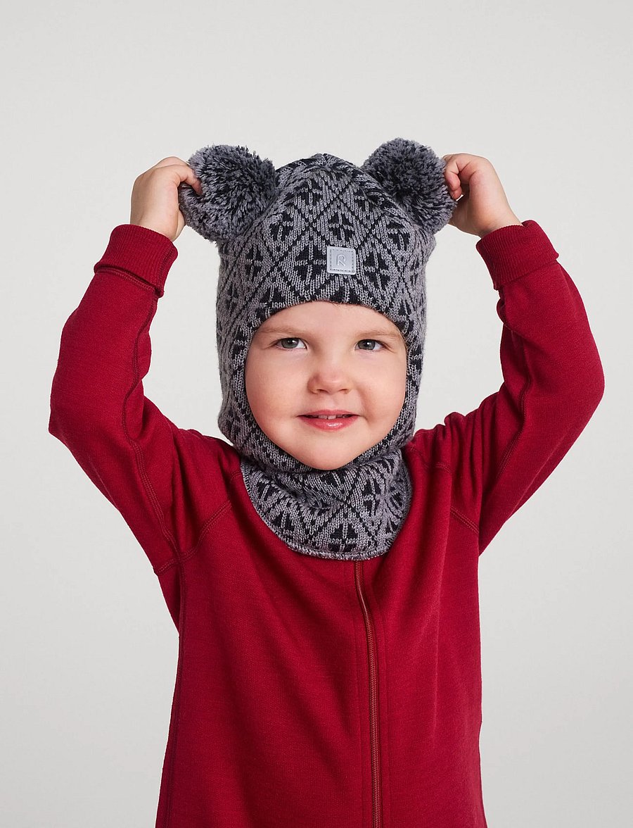 Reima - Balaclava, Kuuraan - huer & kasketter - melange grey - 0