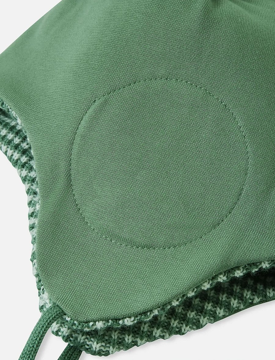 Reima - Beanie, Kuuru - megztos kepurės - green clay - 2