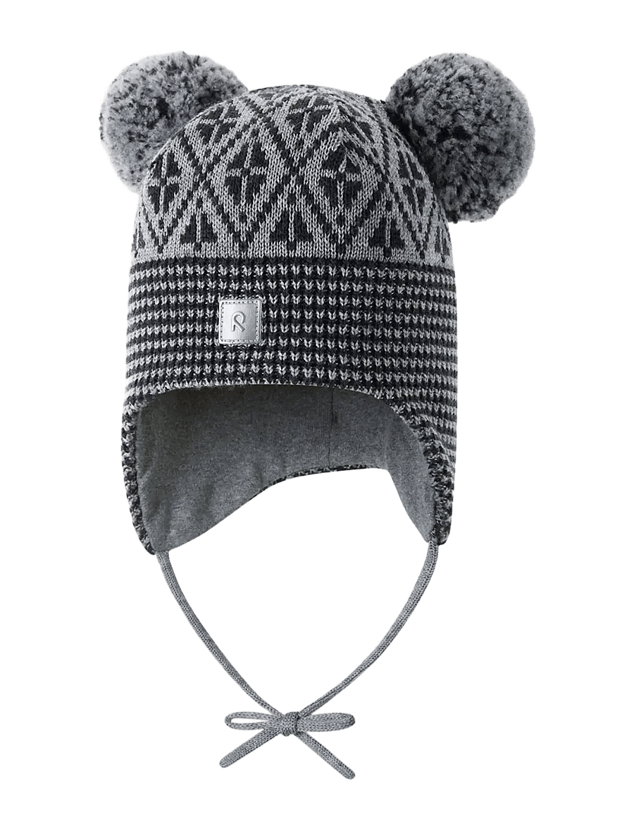 Reima - Beanie, Kuuru - beanie mütsid - melange grey - 0