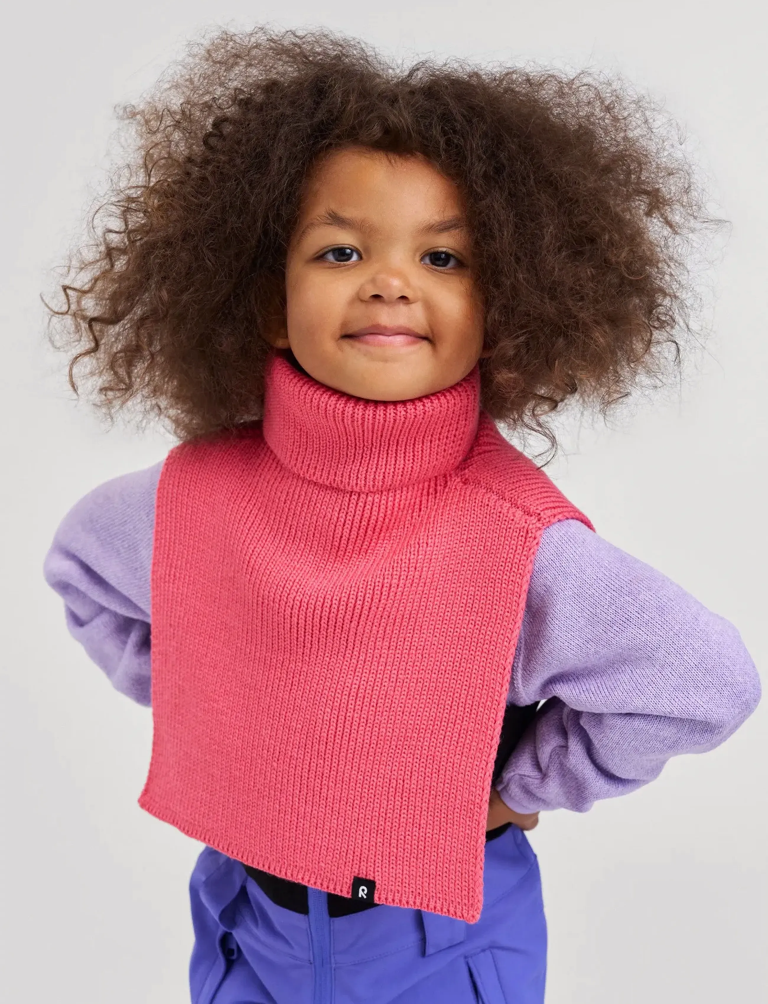 Reima Neck warmer, Kaulain - Accessories - SOFT CORAL / pink/rose