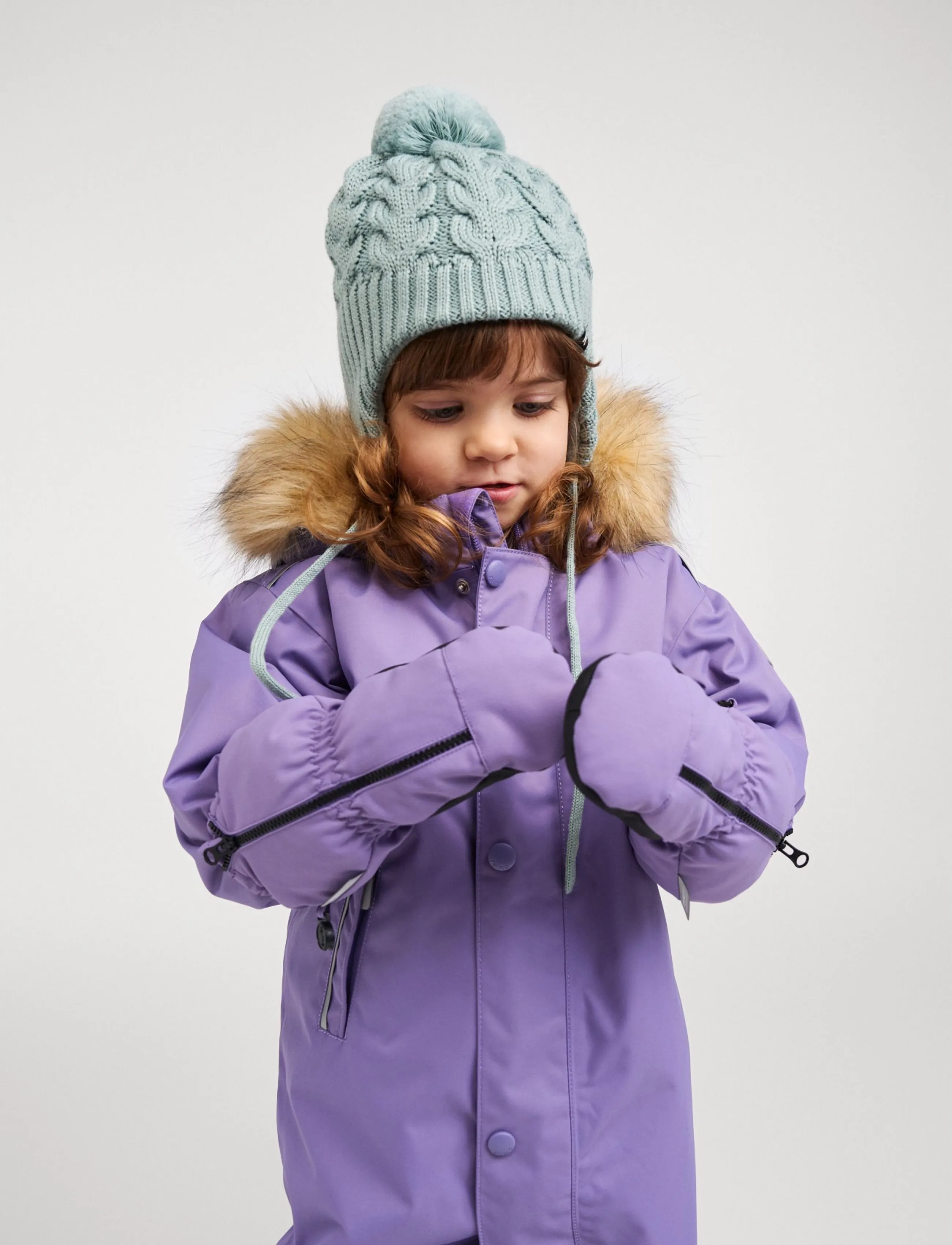 Reima Reimatec Mittens, Tepas, 1, Purple, Handsker Og Vanter > Vanter, Børn