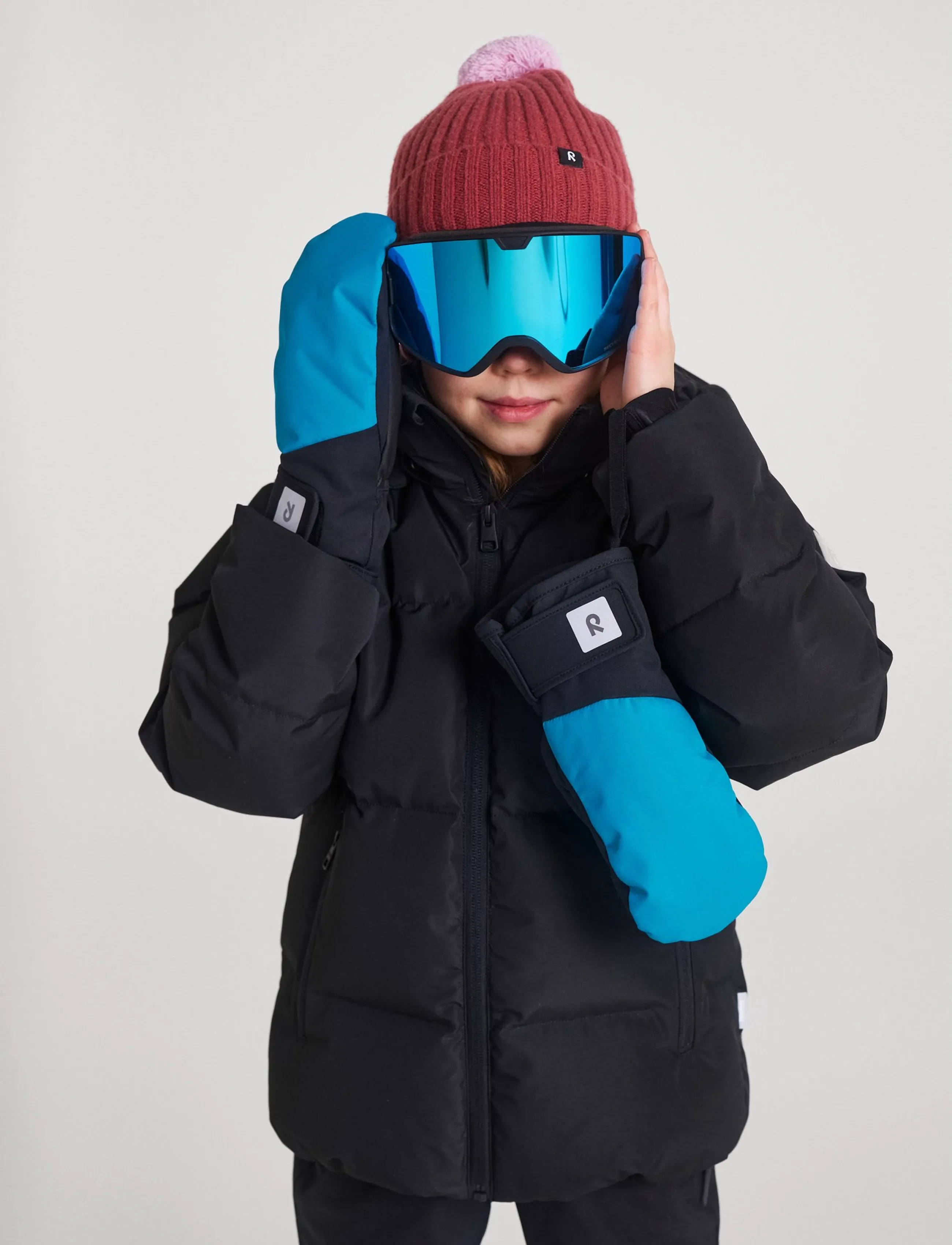 Reima Reimatec Mittens, Lapases, 7, Blue, Handsker Og Vanter > Vanter, Børn