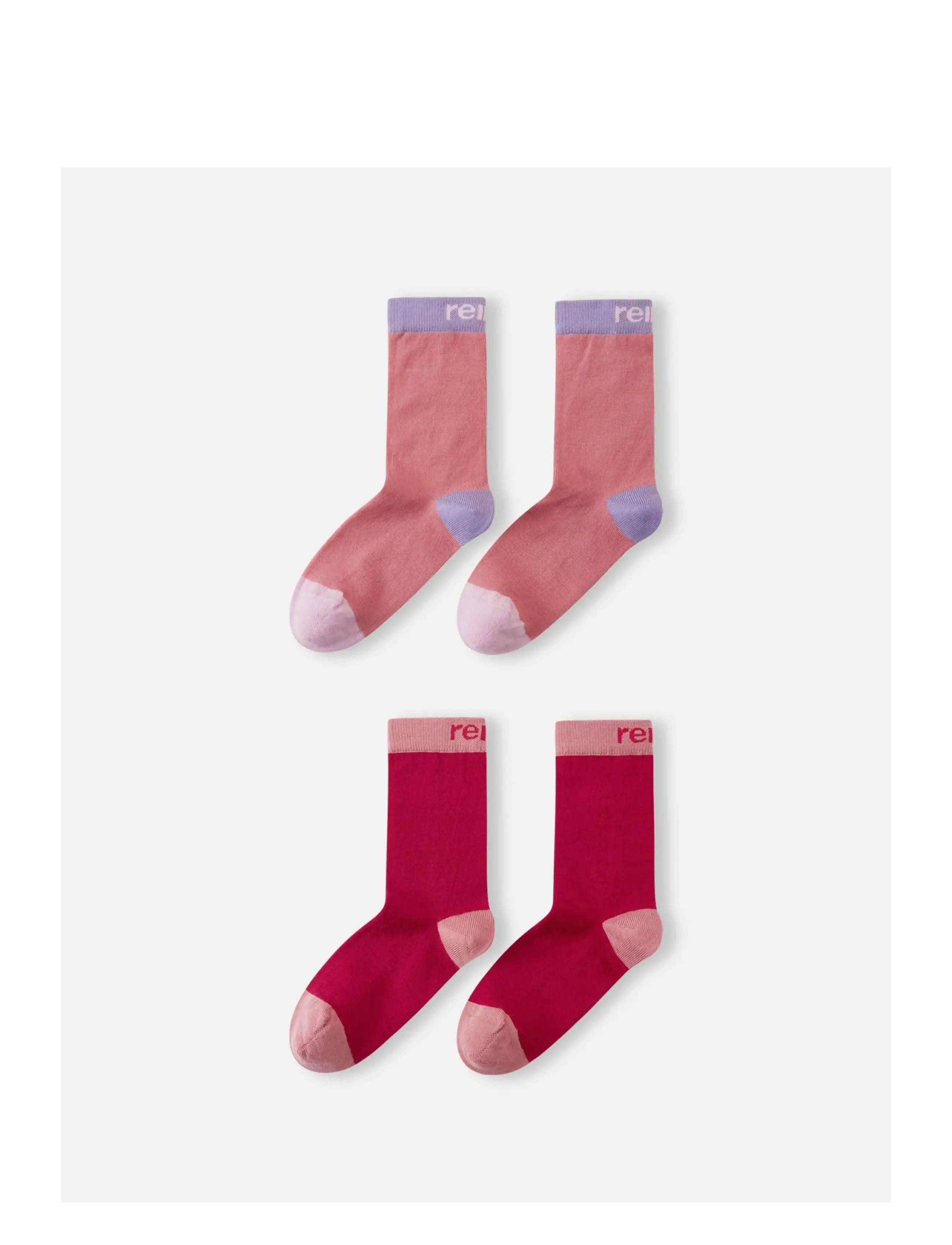 Reima Socks, Parit - Accessoarer - ROSE BLUSH / pink/rose