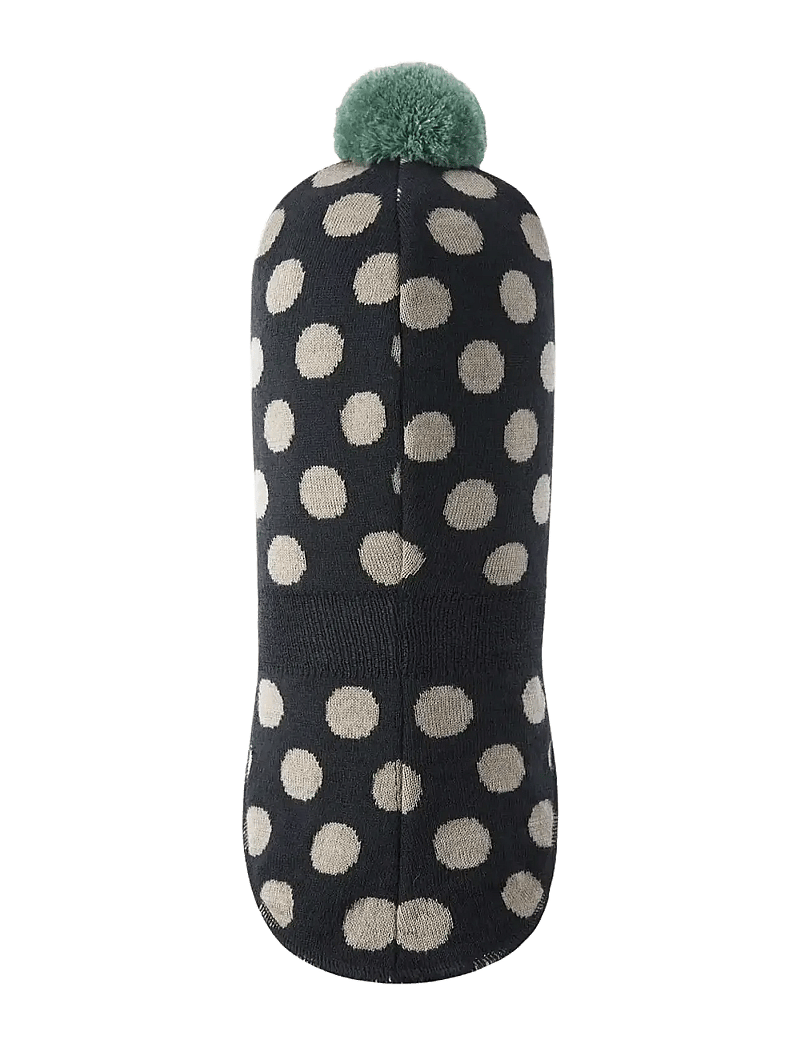 Reima - Balaclava, Polkka - mütsid ja nokamütsid - black - 3