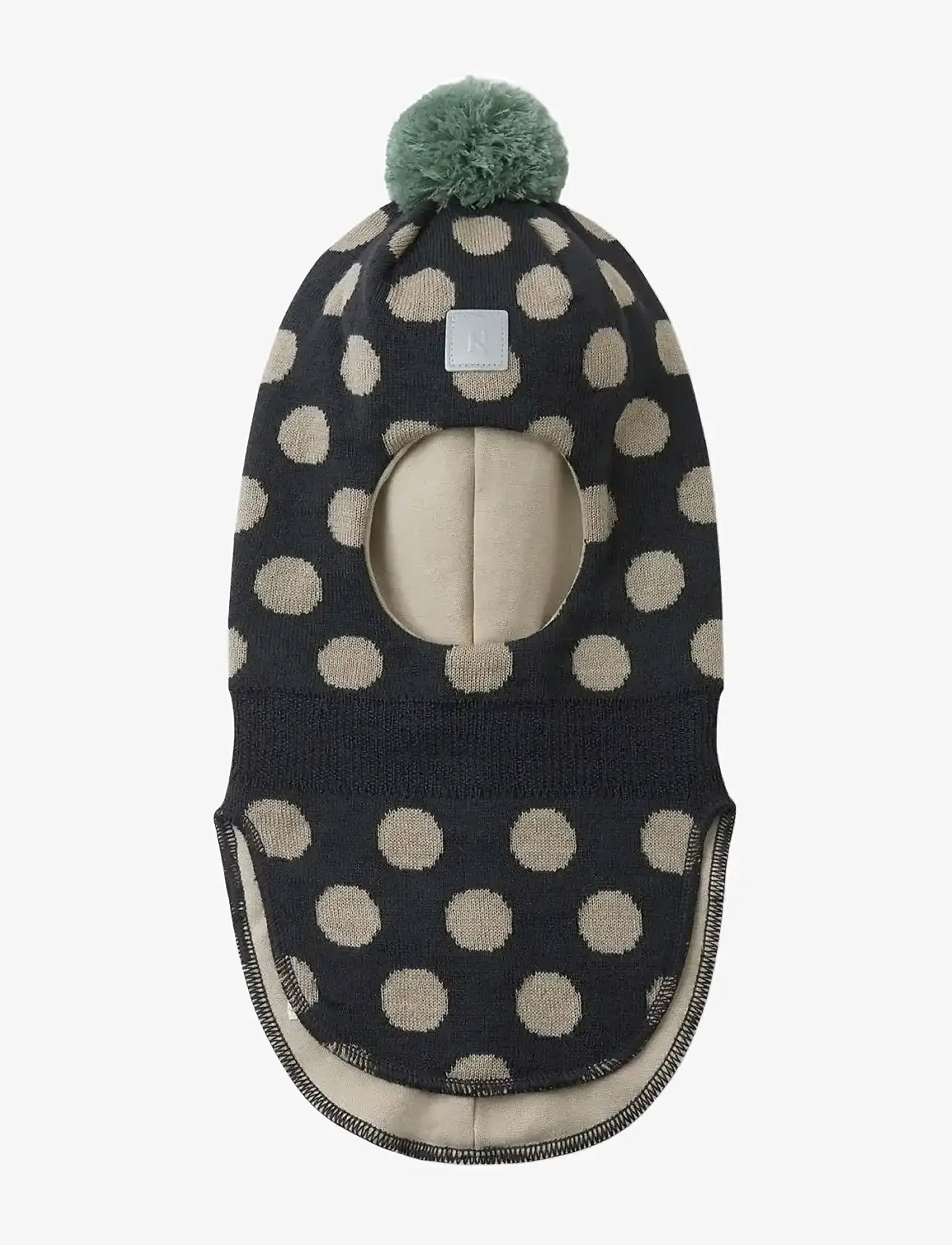 Reima - Balaclava, Polkka - mütsid ja nokamütsid - black - 4