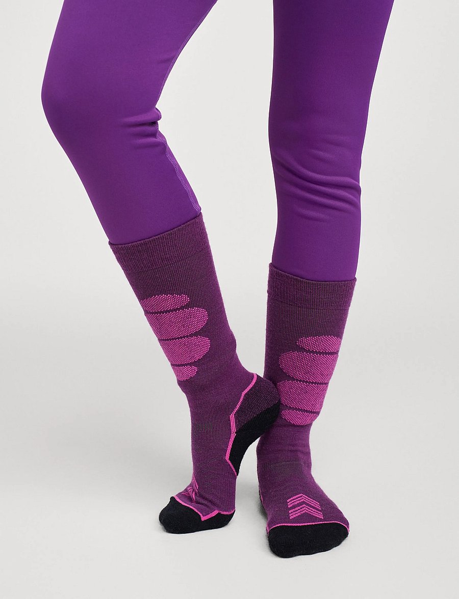 Reima - Socks, Atleetti - strumpor - plum purple - 0