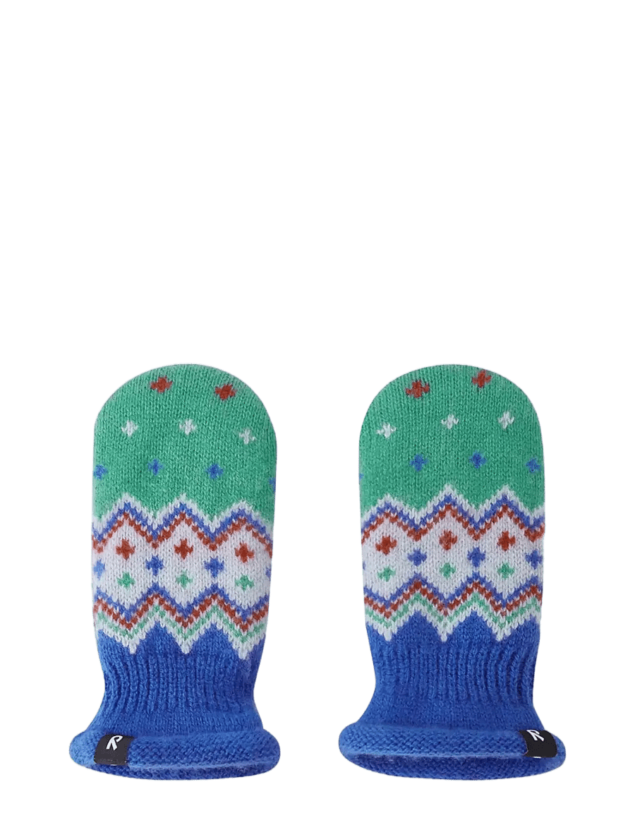 Reima - Mittens (knitted), Lapanen - kindad - sparkly blue - 0