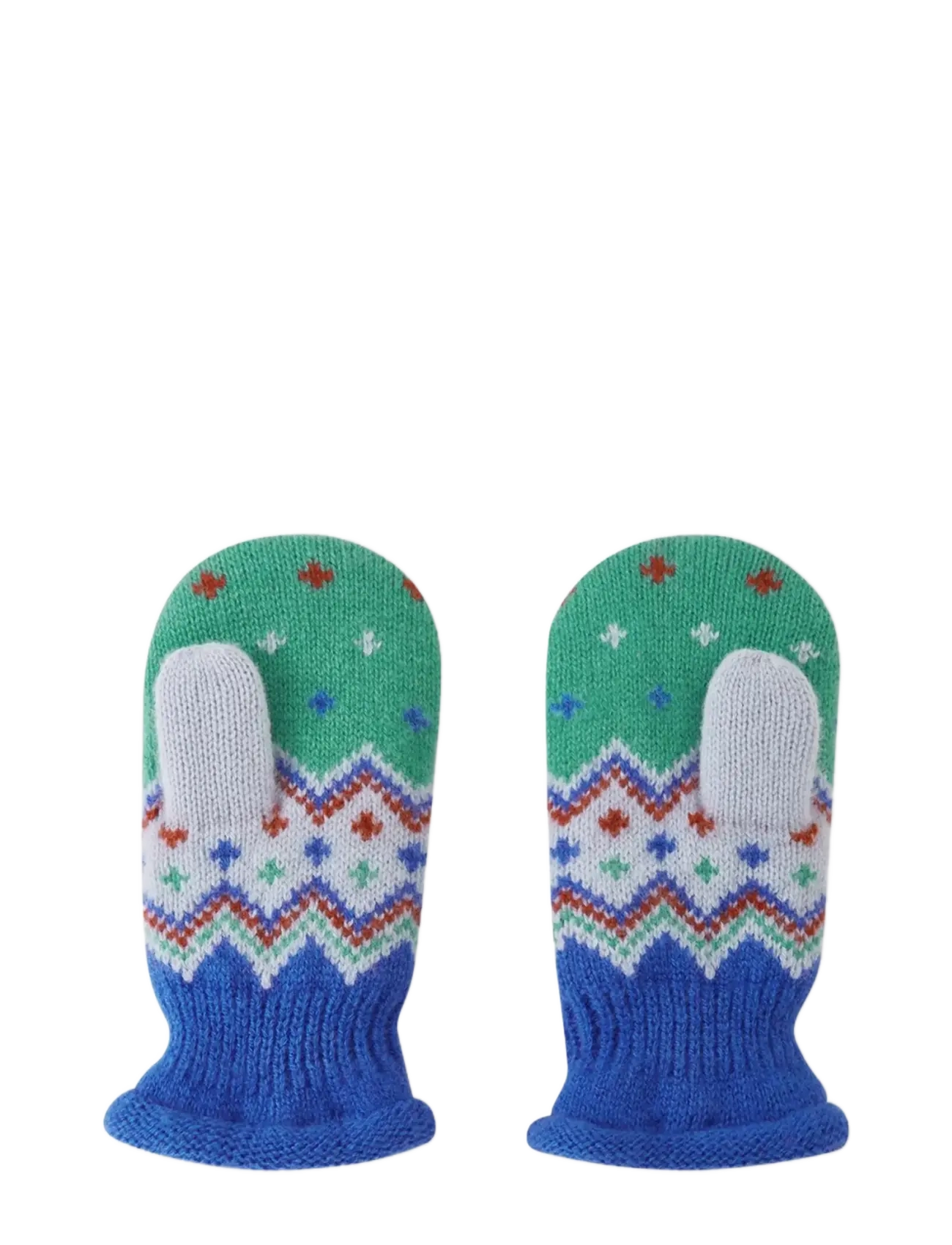 Reima - Mittens (knitted), Lapanen - kindad - sparkly blue - 1
