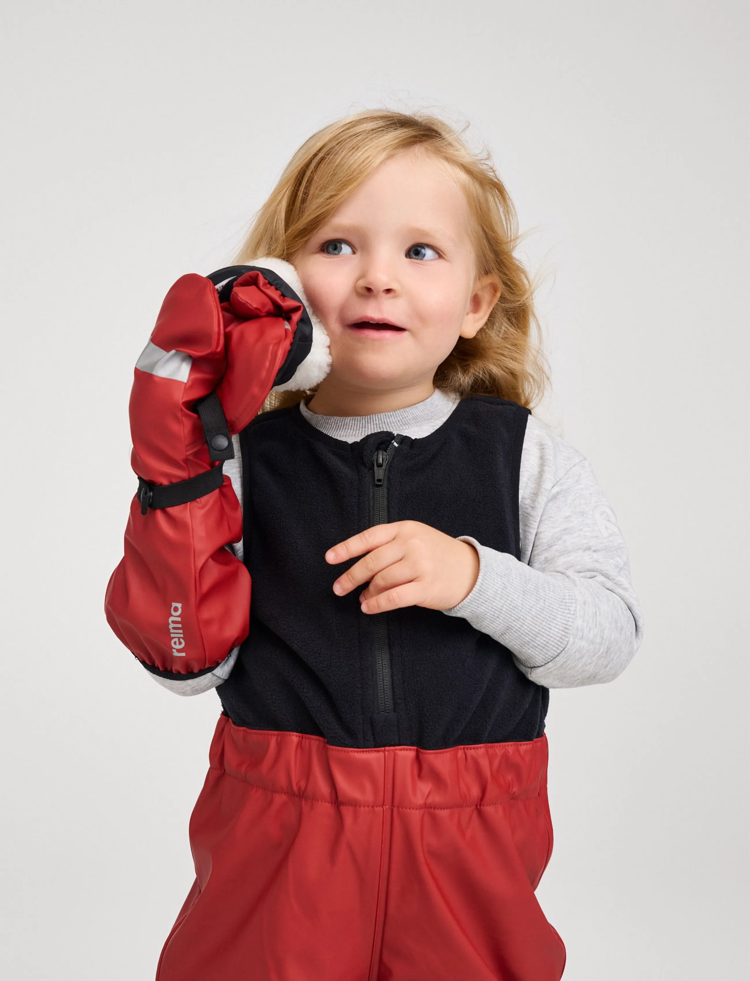 Reima Rain Mittens, Loska, 5, Gloves & Rot - Gloves, Kinder