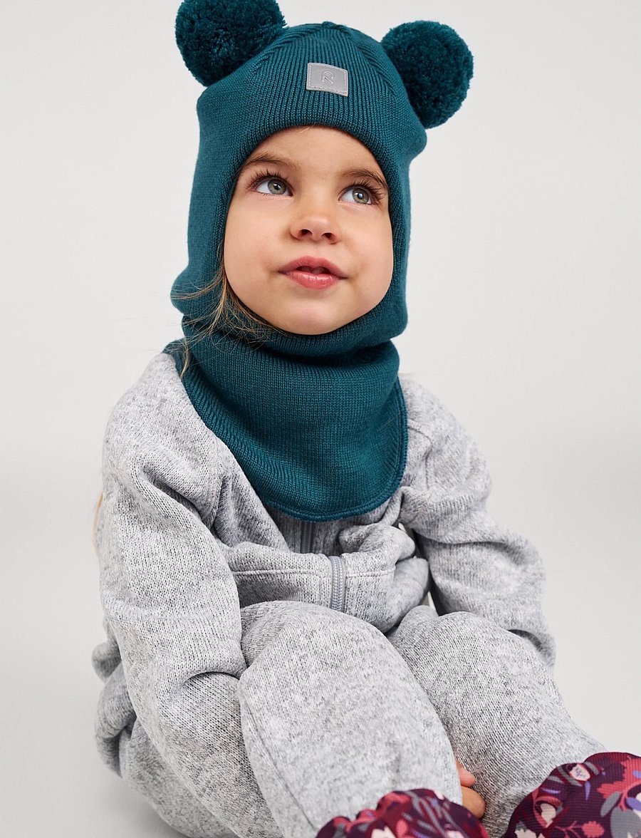 Reima - Balaclava, Vekkuli - huer & kasketter - dark teal - 0