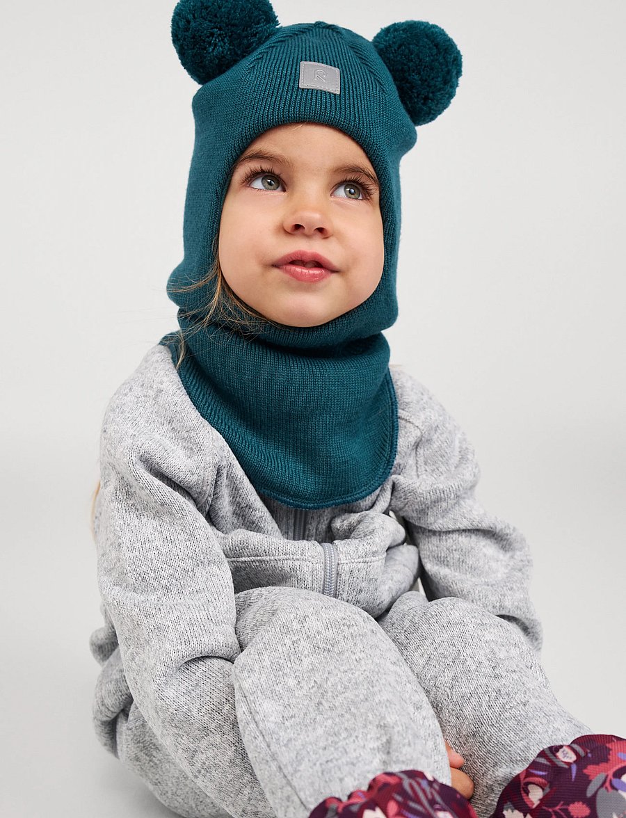 Reima - Balaclava, Vekkuli - huer & kasketter - dark teal - 3