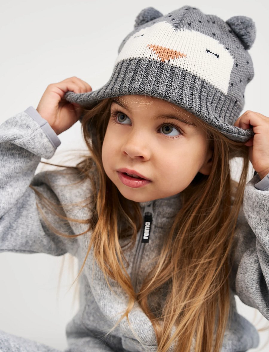 Reima - Beanie, Ilmein - beanies - melange grey - 0