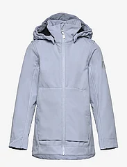 Reima - Softshell jacket, Espoo - kids - foggy blue - 0