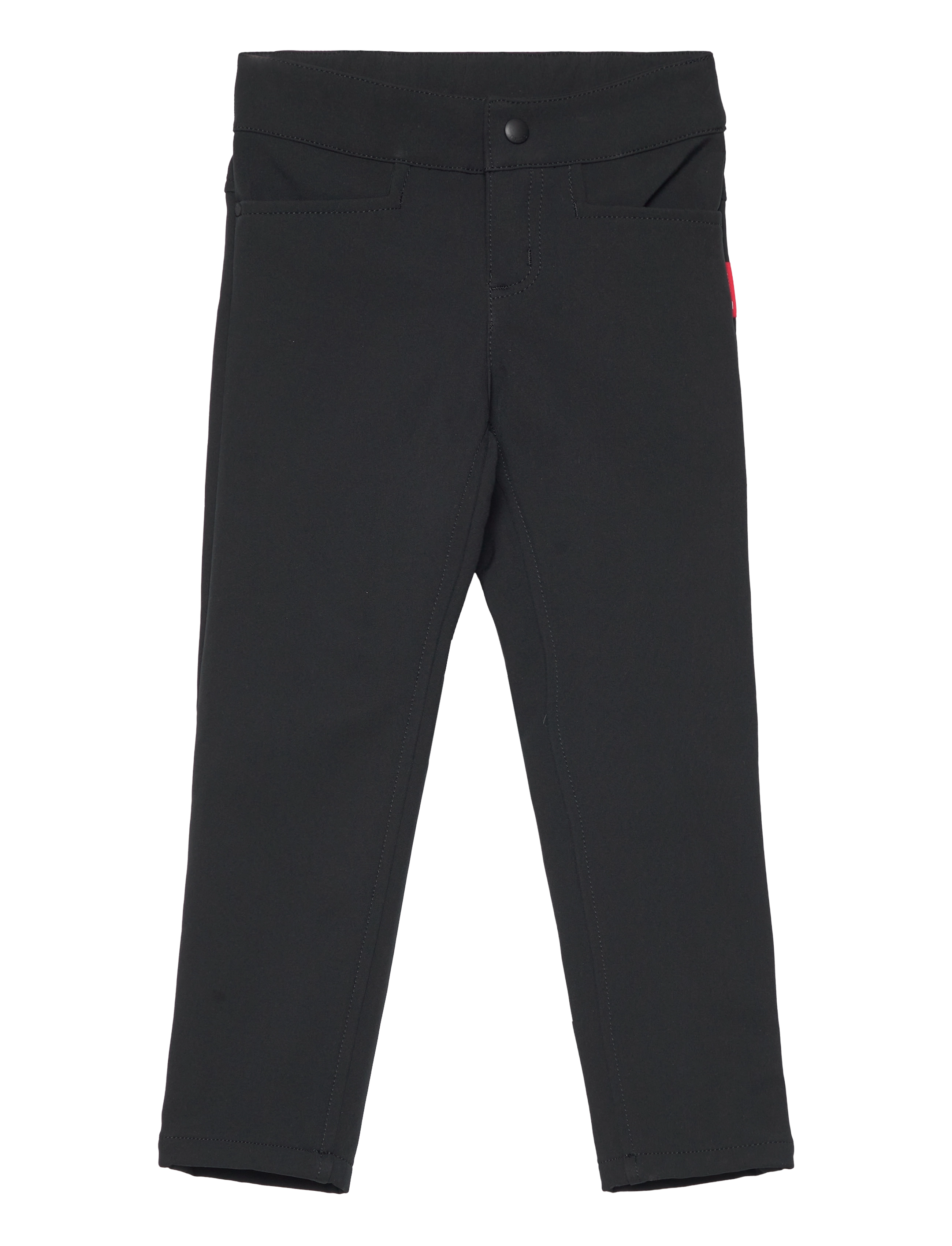 Kids' softshell trousers Idea - BLACK