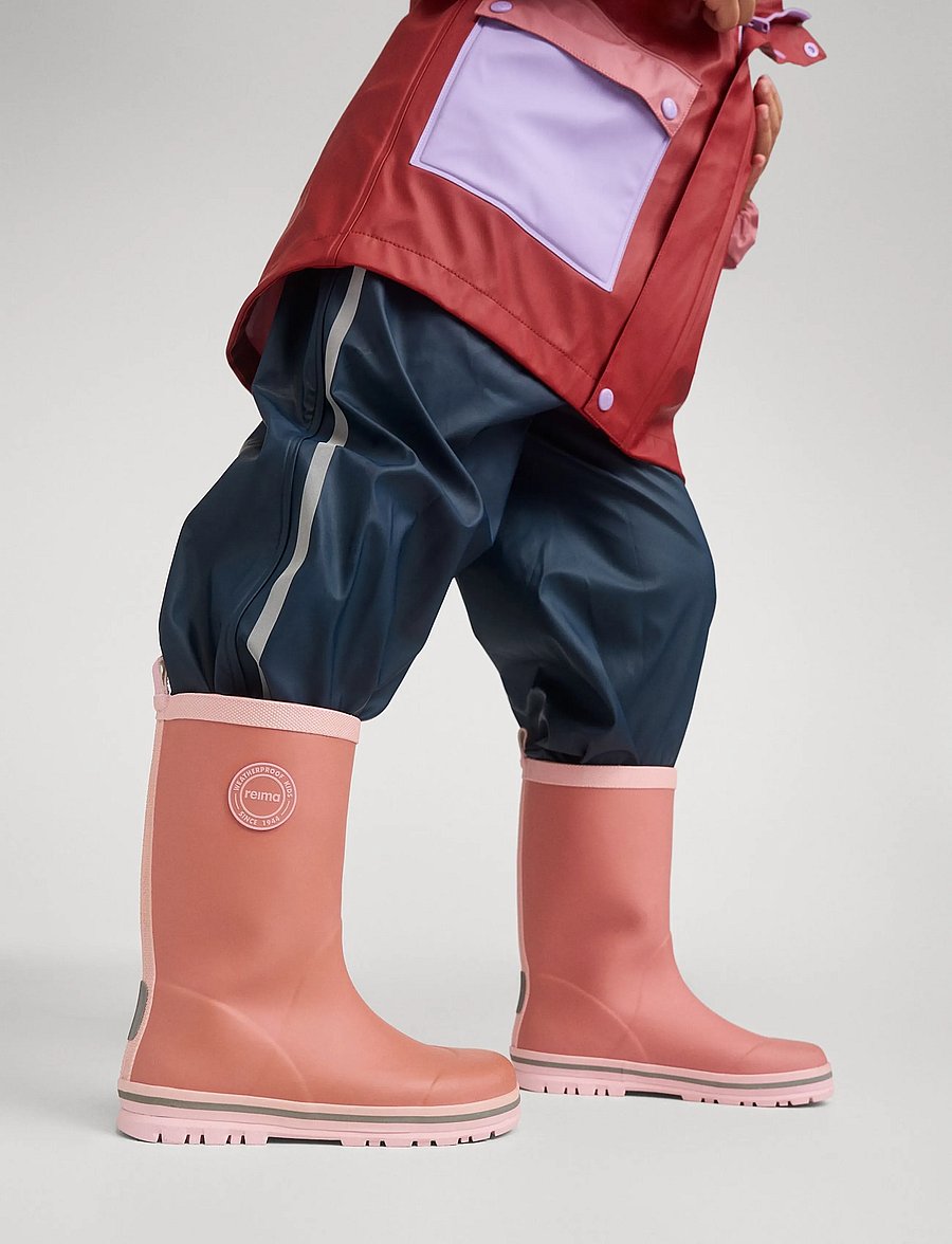Reima - Rain boots, Taika 2.0 - ofodrade gummistövlar - rose blush - 0