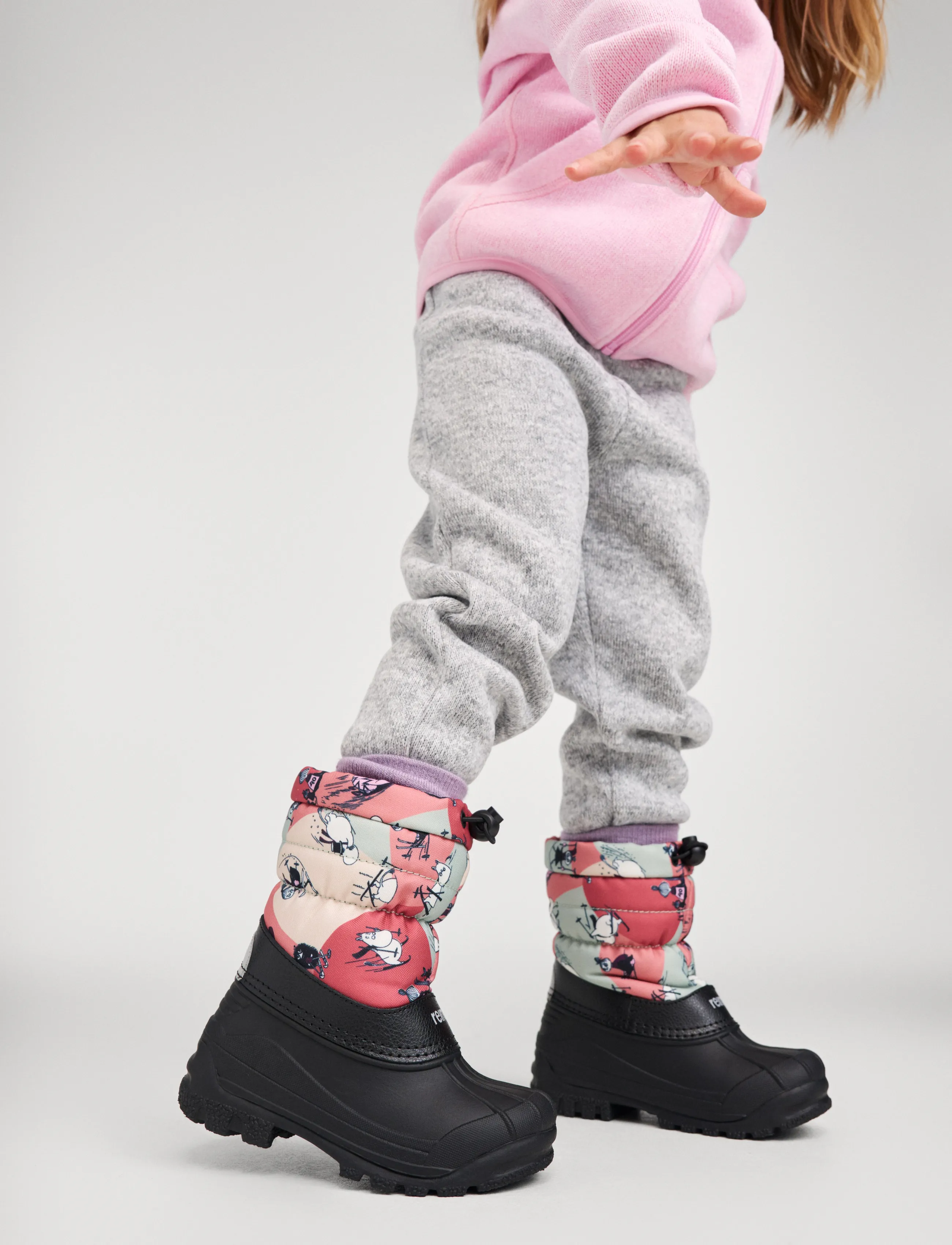 Reima - Winter boots, Moomin Nefar - skor - rose blush - 5