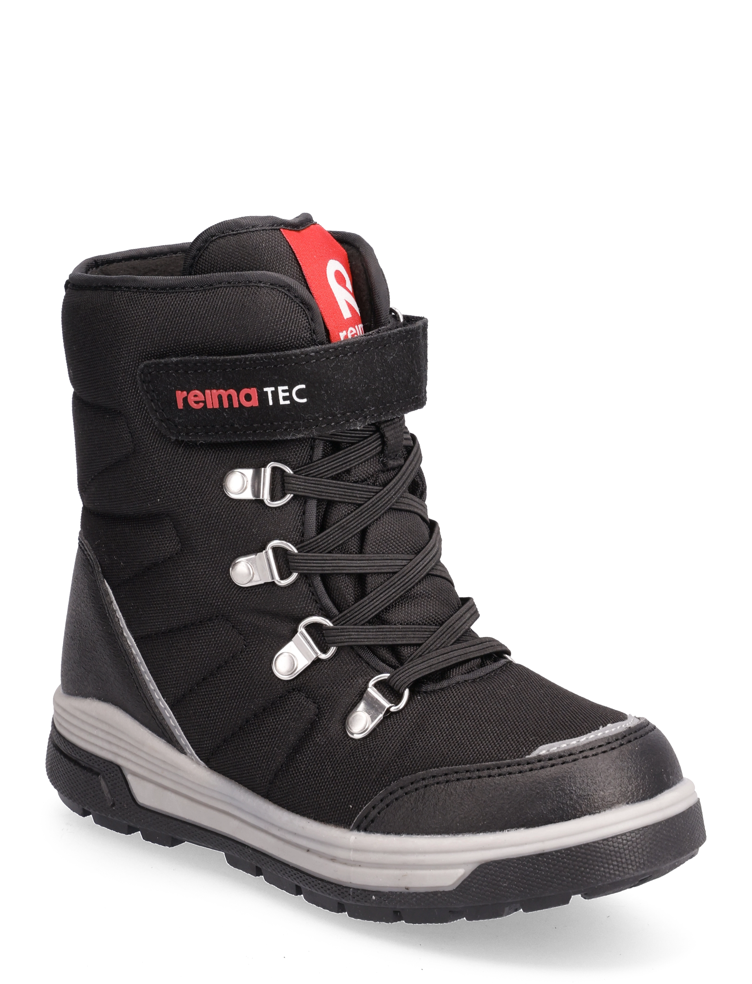 Reima tec Winter Boots, Quicker, 28, Schwarz - Boots W. Velcro, Kinder