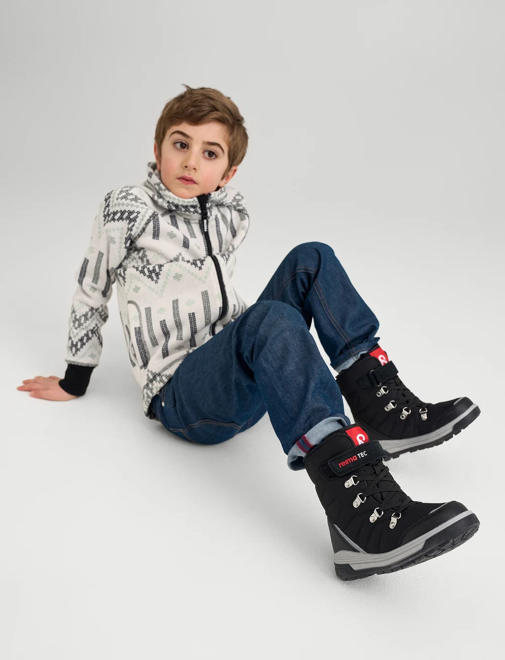 Reima - ReimaTec winter boots, Quicker - sko - black - 0