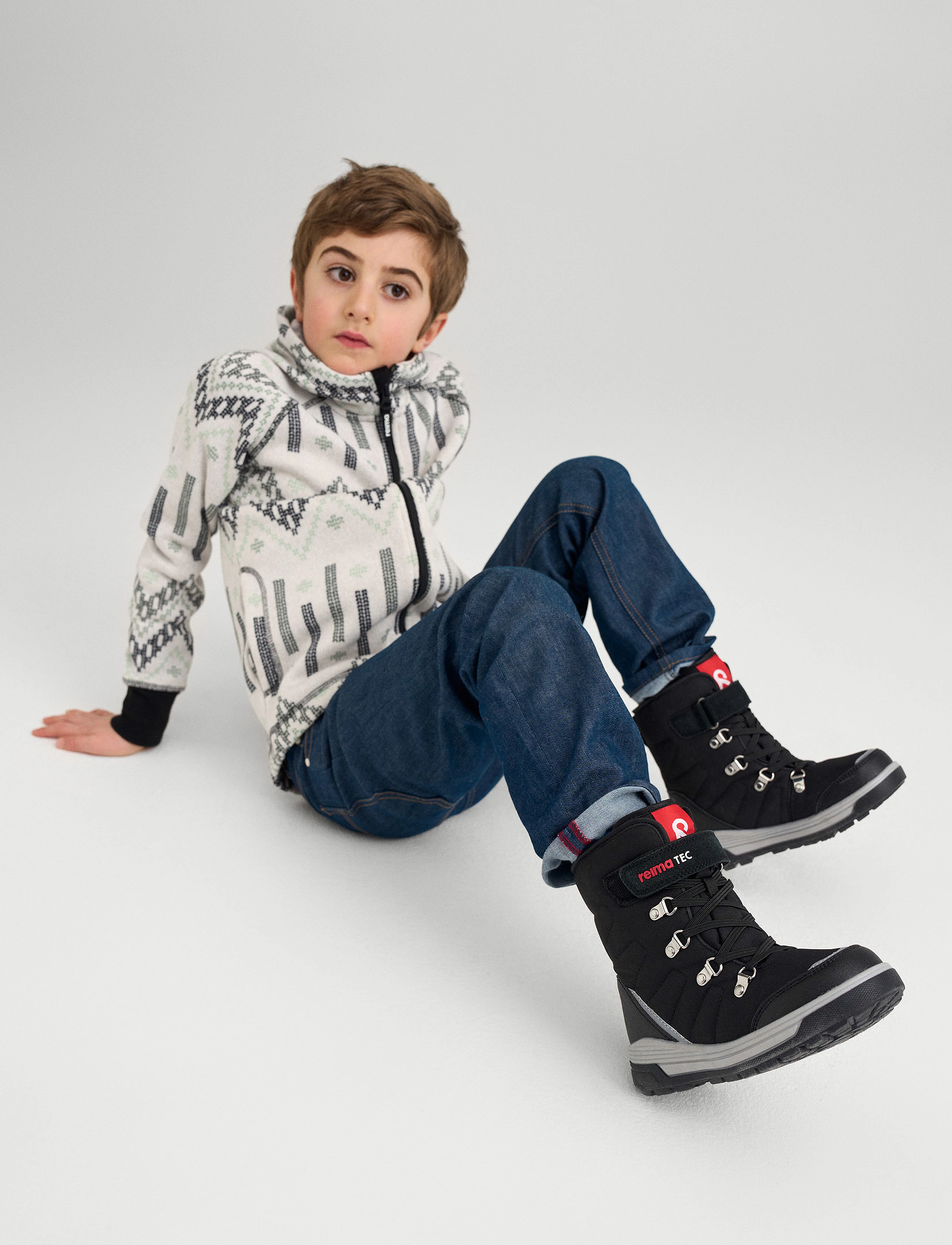 Reima - ReimaTec winter boots, Quicker - kengät - black - 0