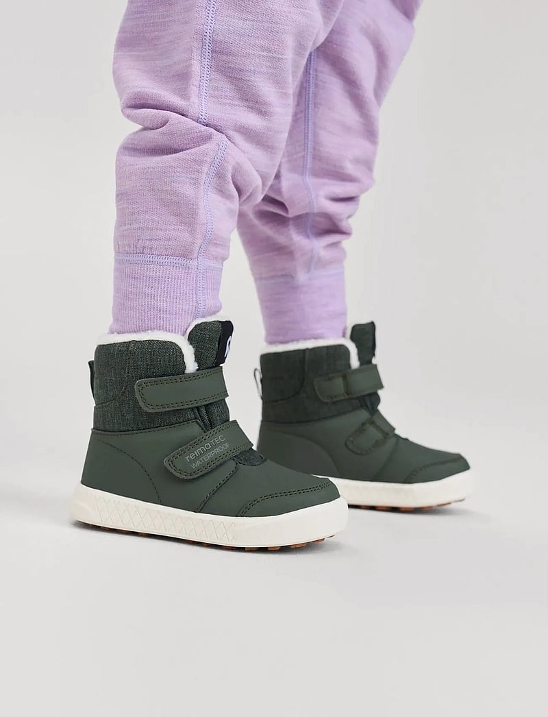Reima - ReimaTec winter boots, Pyrytys - kengät - thyme green - 0