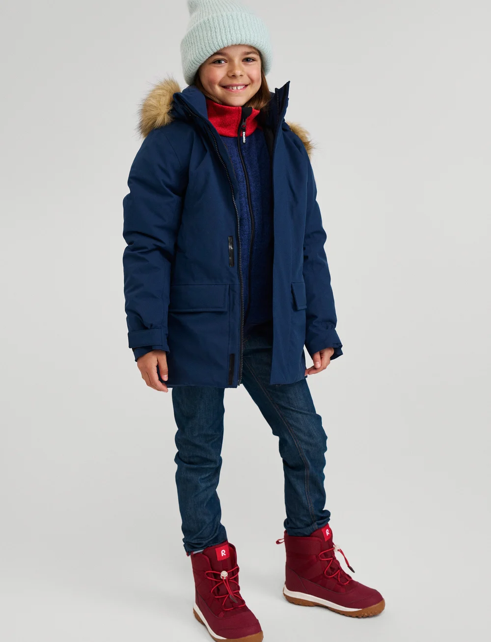 Reima - Reimatec winter boots, Myrsky - sko - jam red - 0